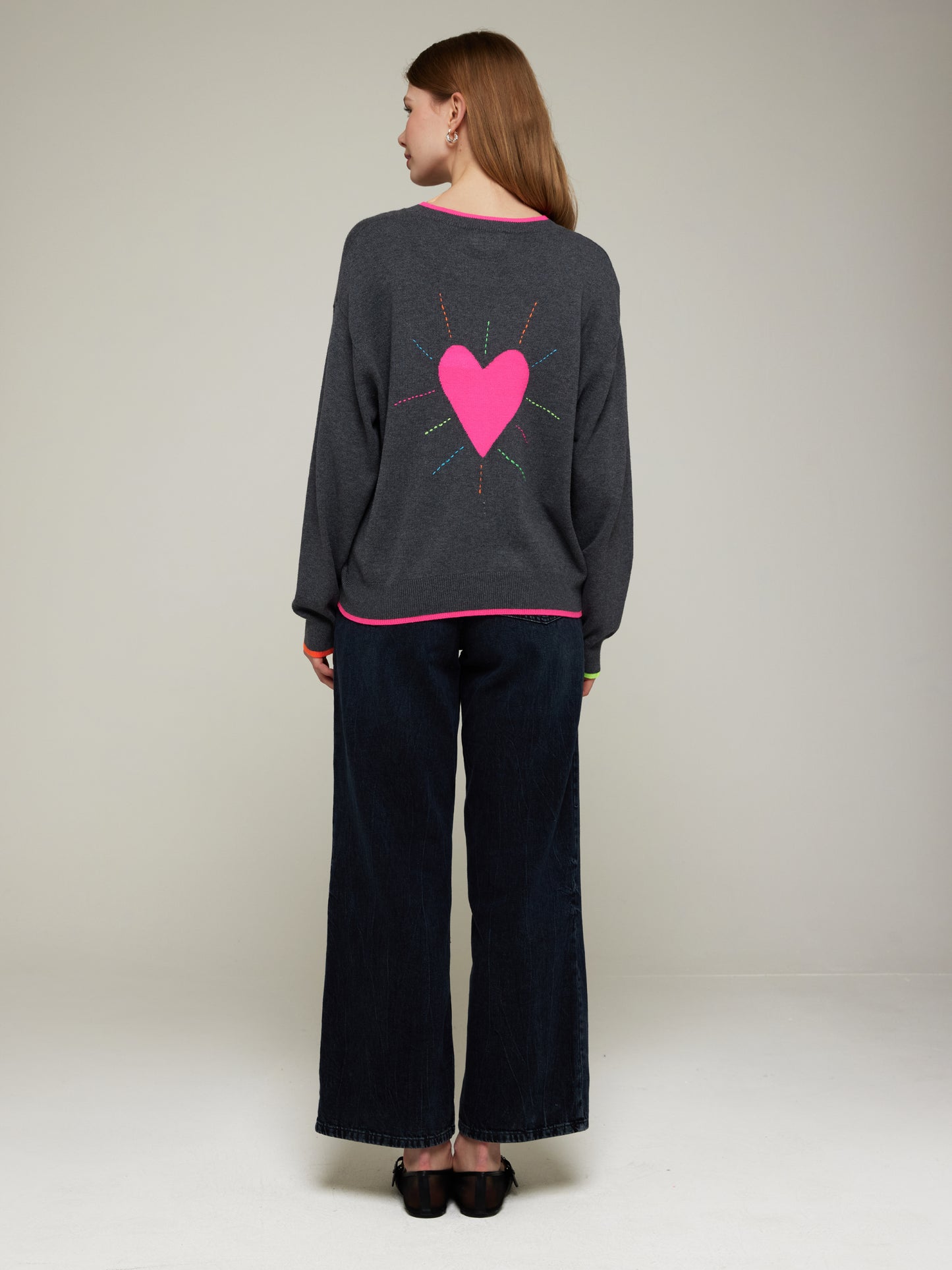 Valentina Heart Crew Neck