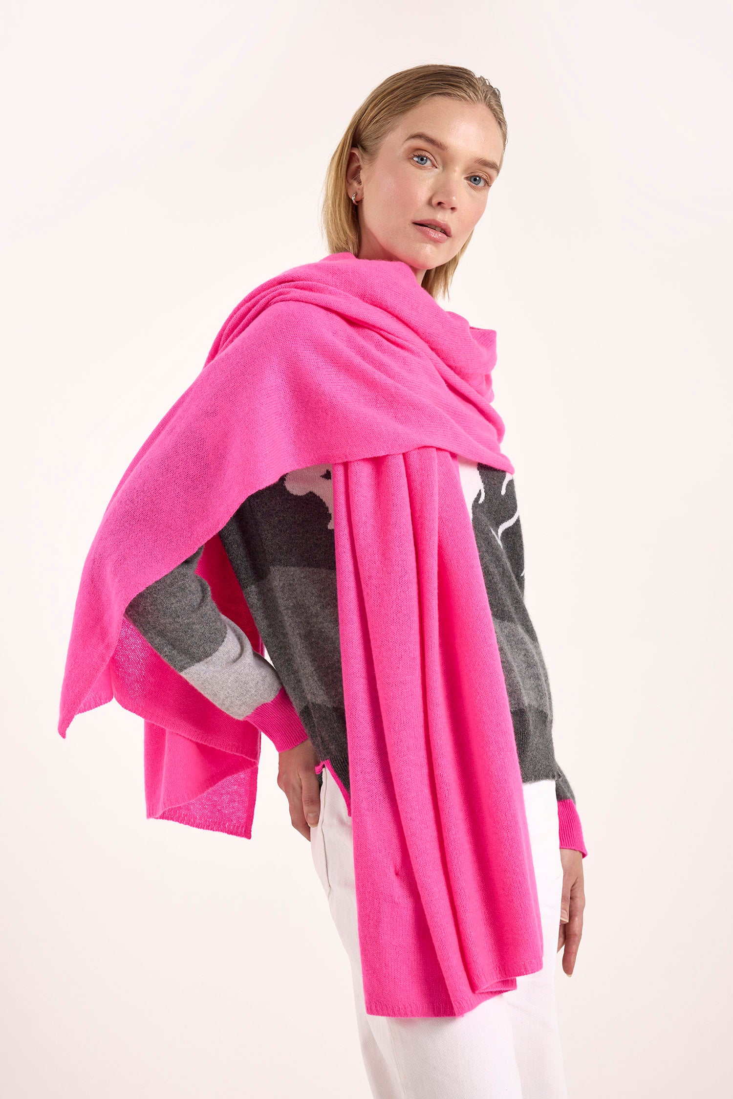 The London Cashmere Travel Wrap