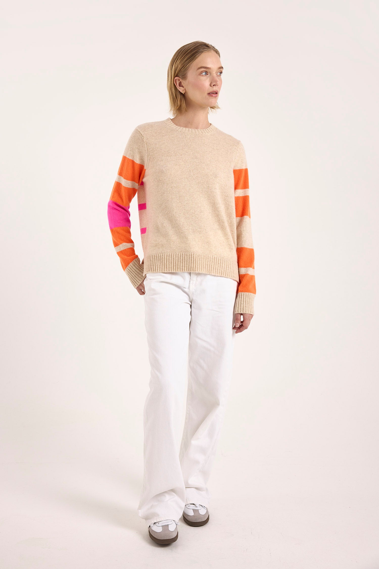 IRREGULAR STRIPE MAYA CREW