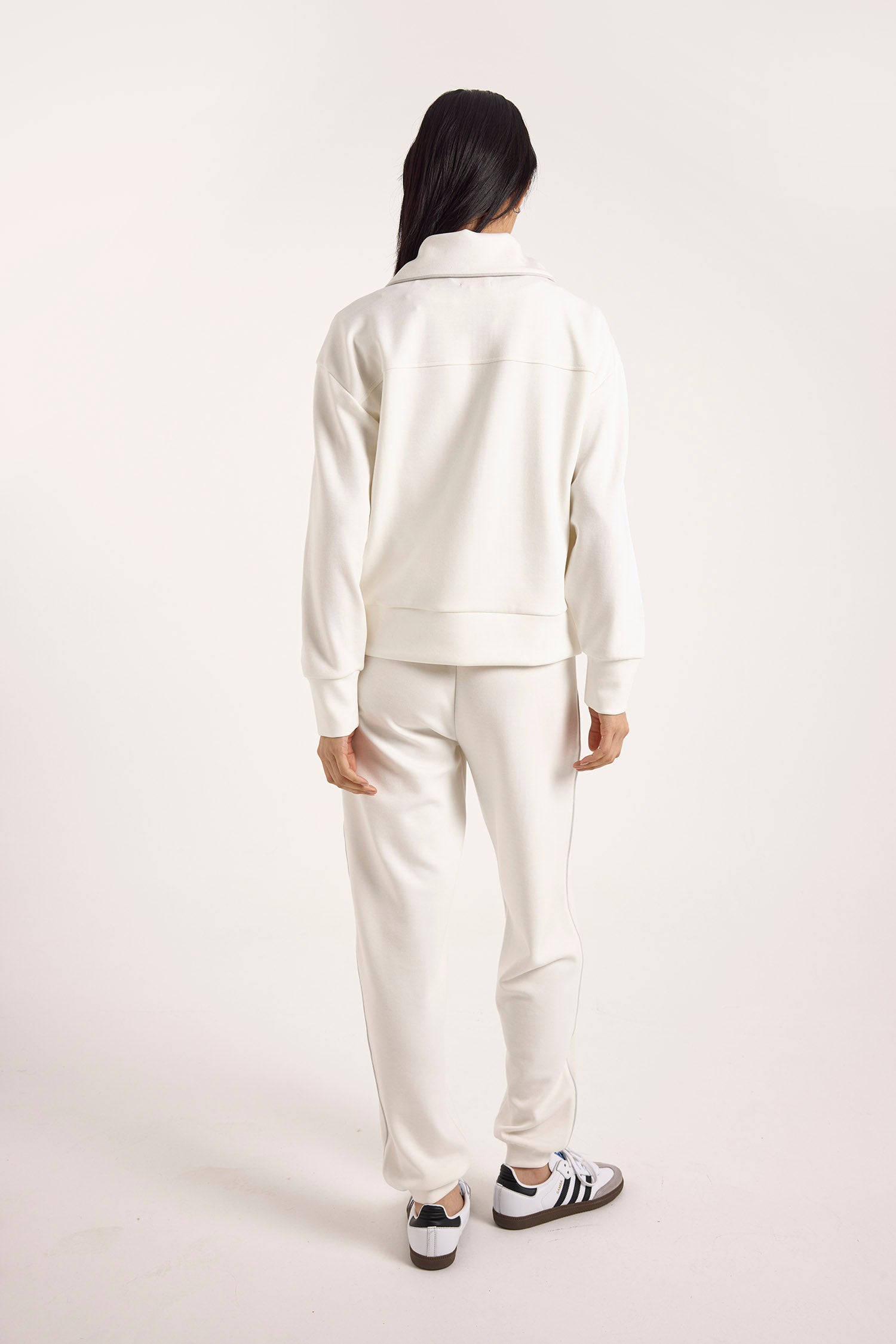 PIPING DETAIL HALF ZIP