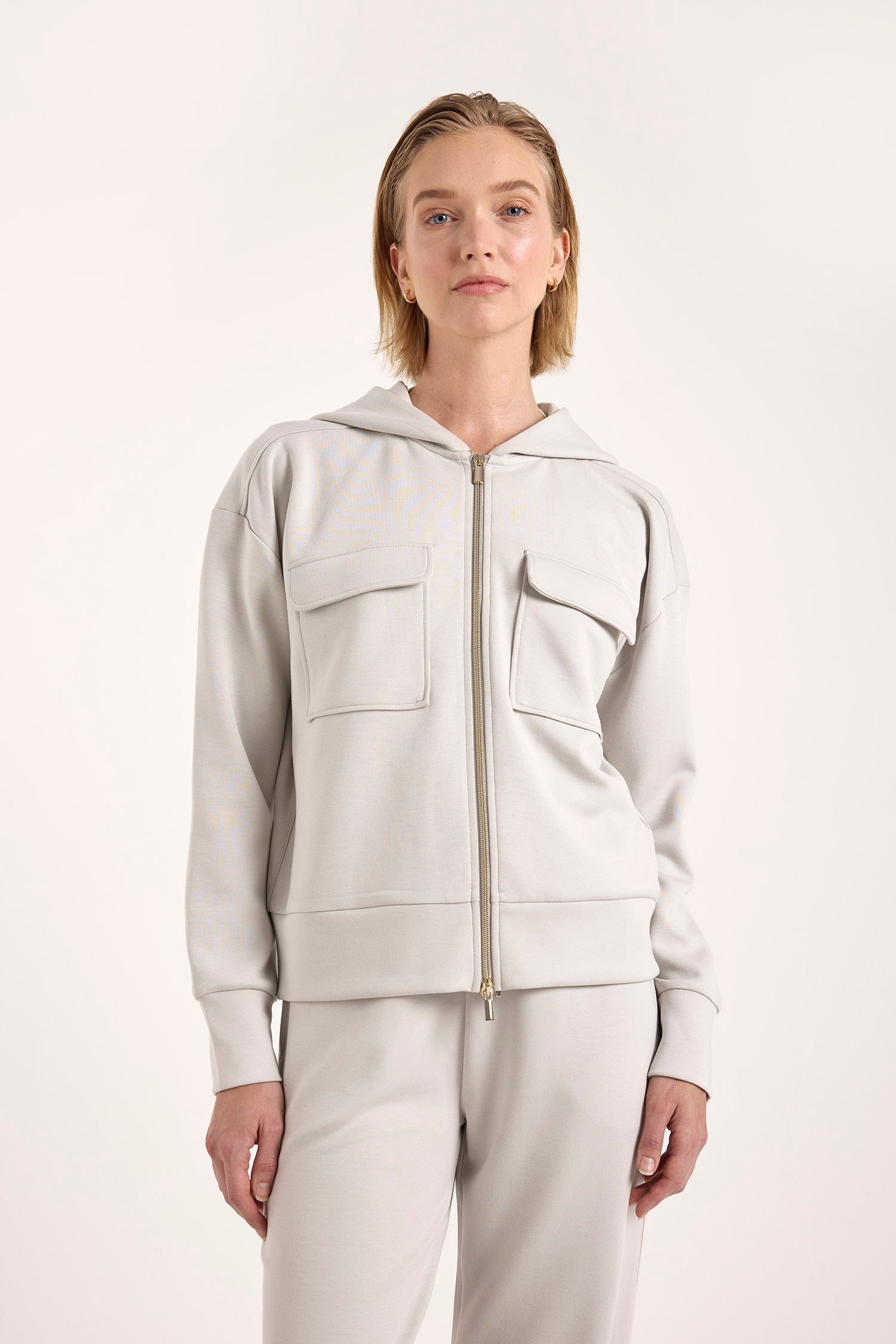 PATCH POCKET HOODIE