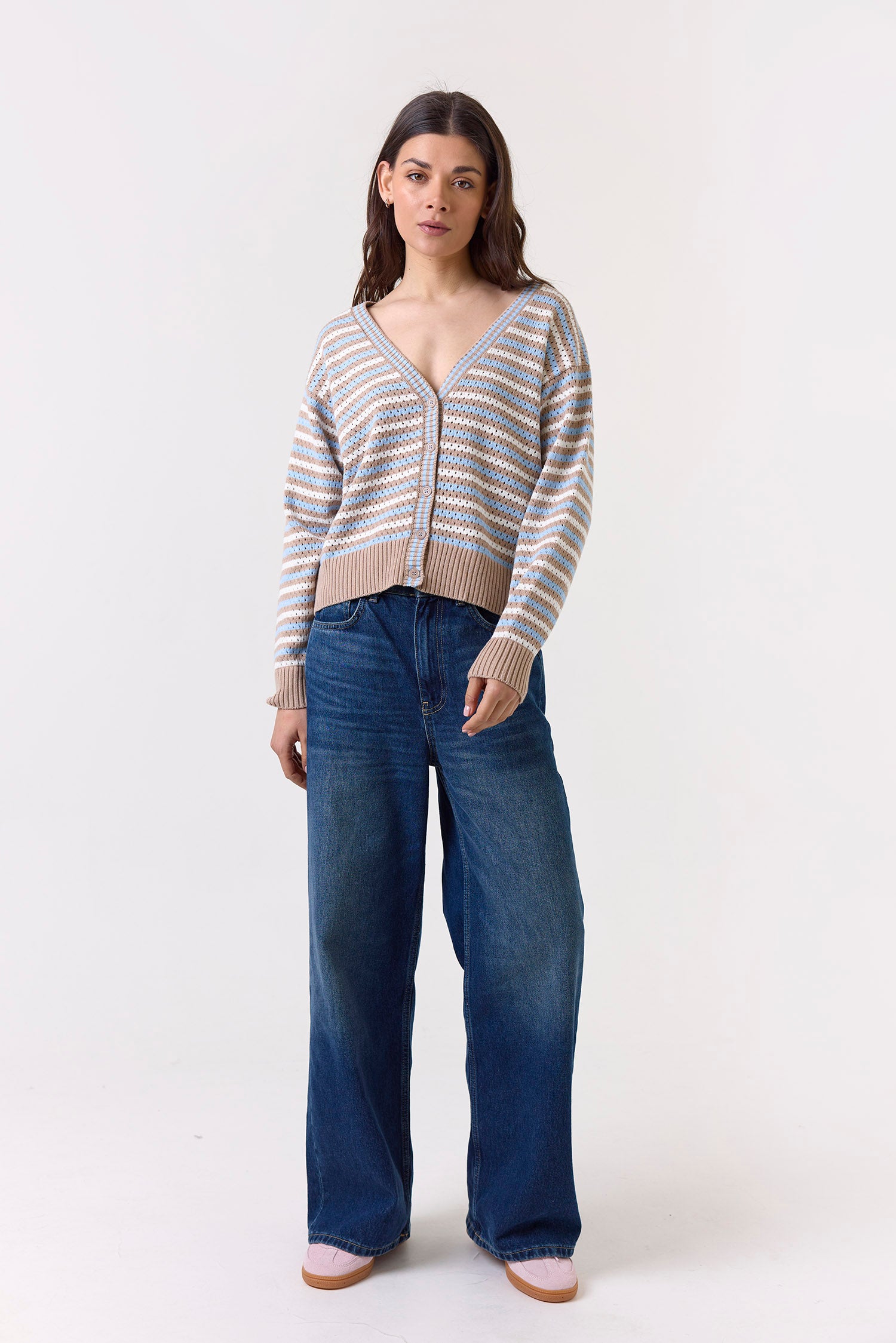 Pamilla Stripe Cardigan