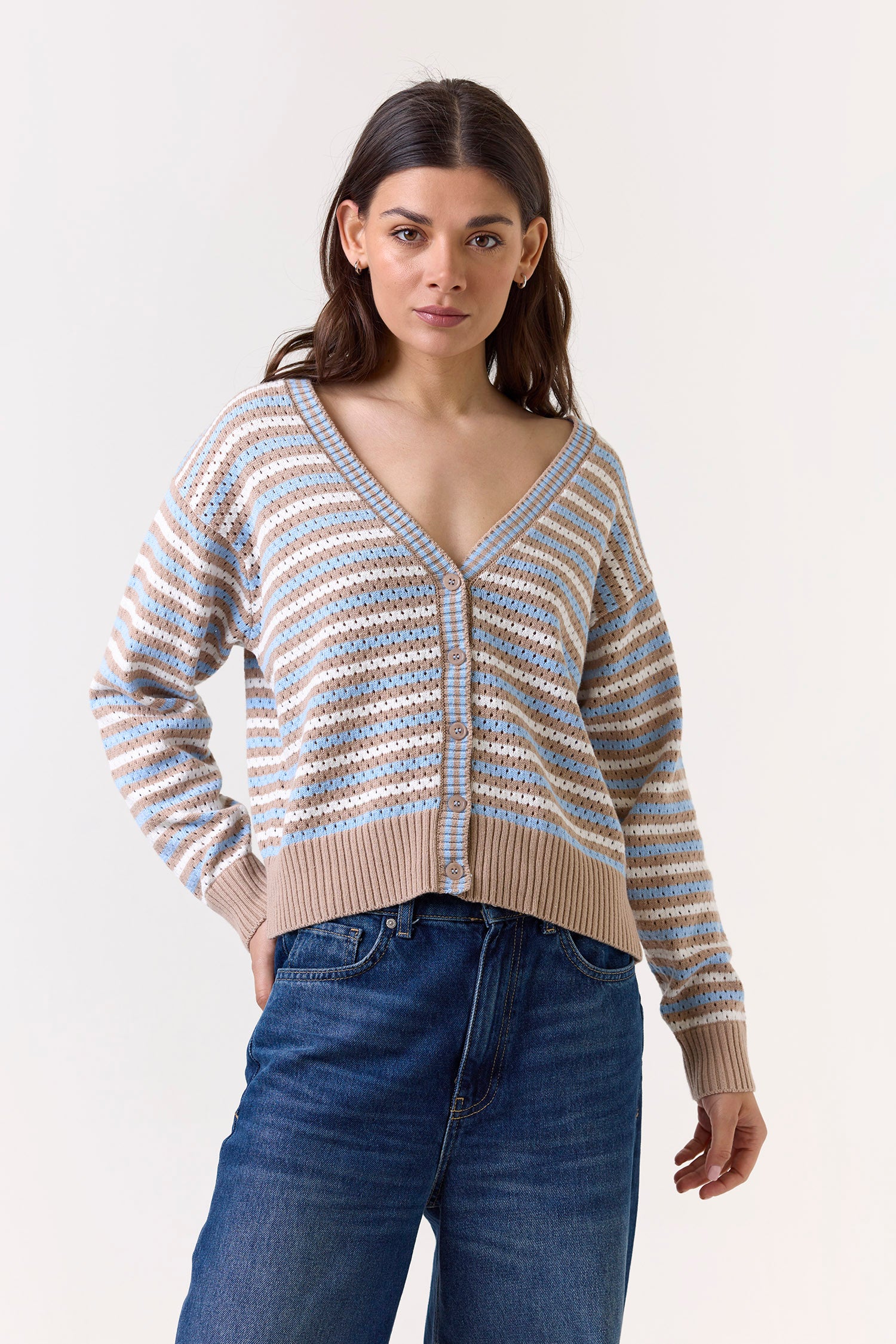 Pamilla Stripe Cardigan