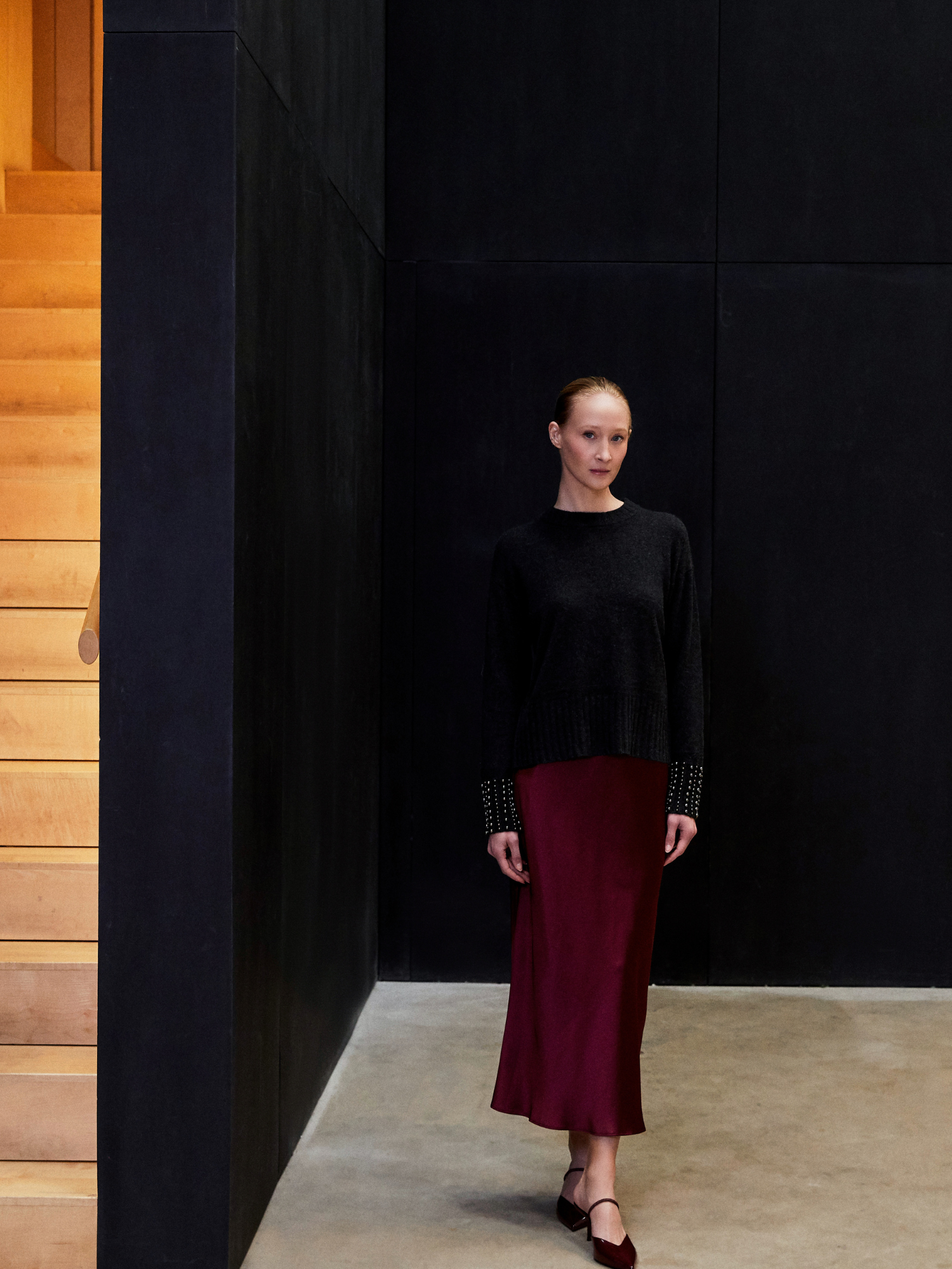 Ellie Bead Detail Cashmere Jumper