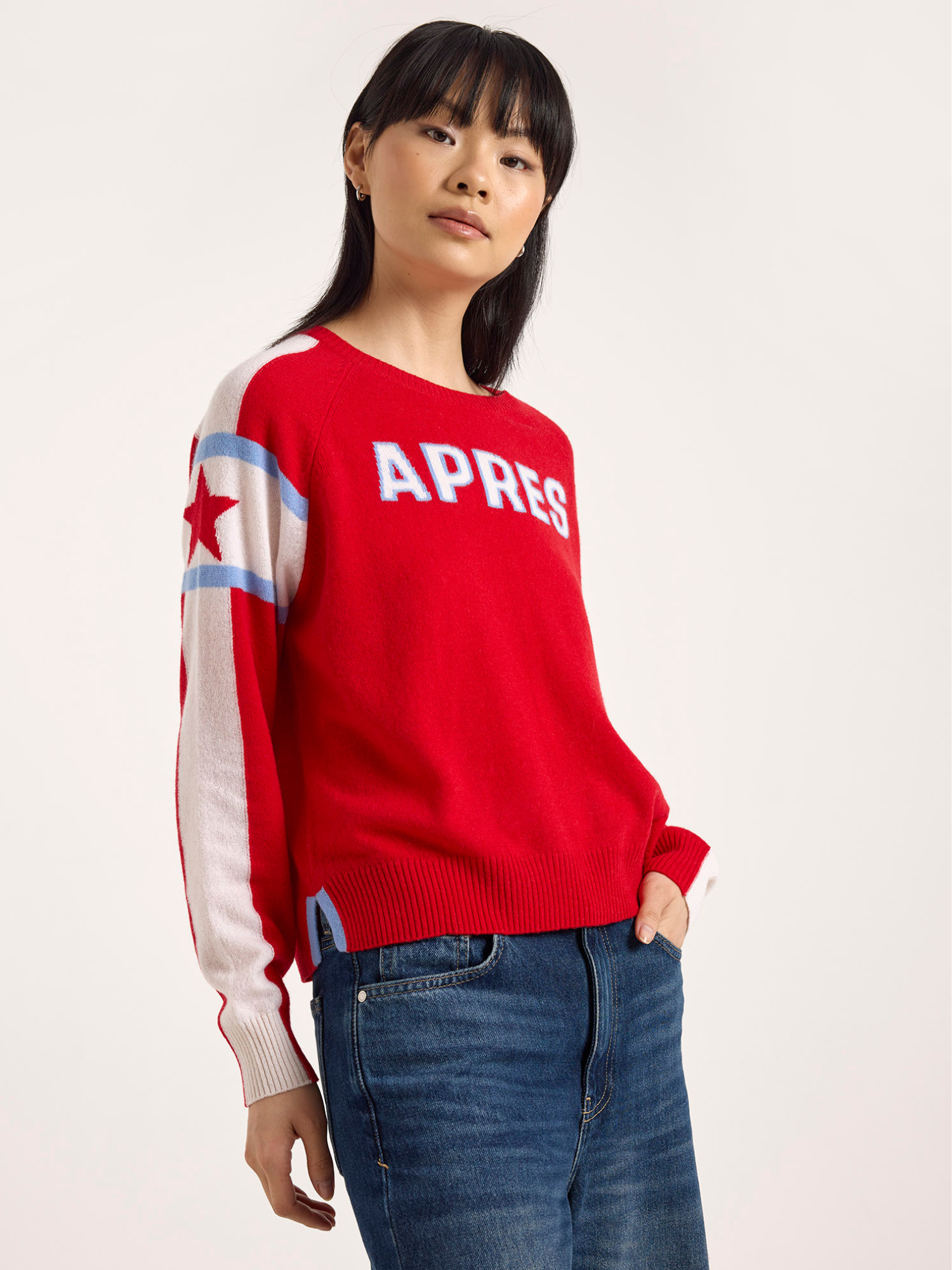 Après Ski Club Cashmere Crew Neck Jumper