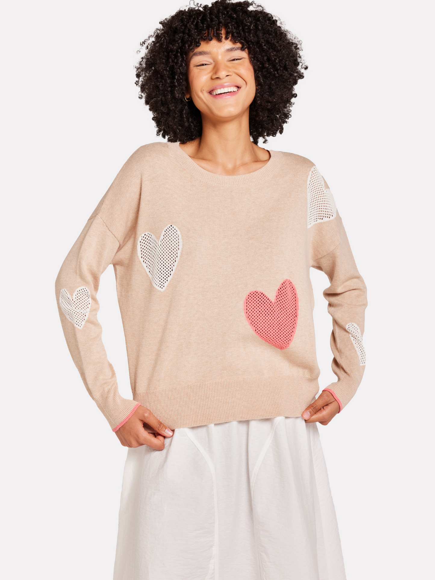 Quirky Heart Jumper