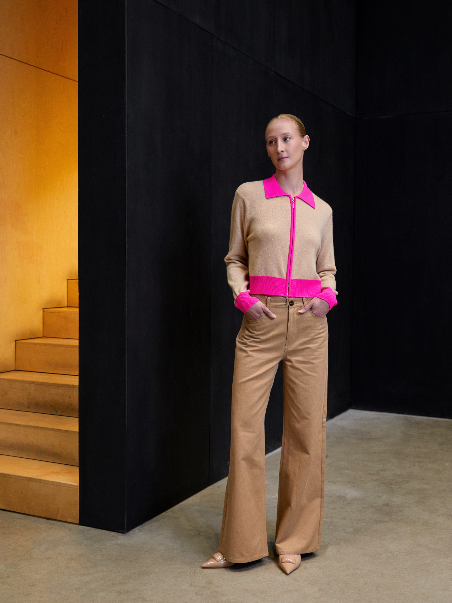 Katy Colour Pop Cashmere Jacket