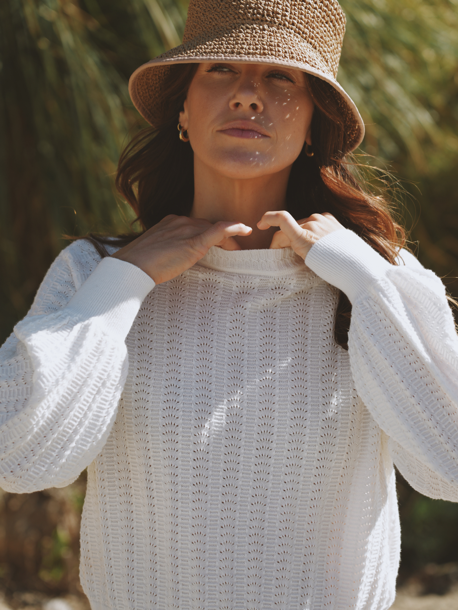 Stitch Raglan Crew Neck Jumper