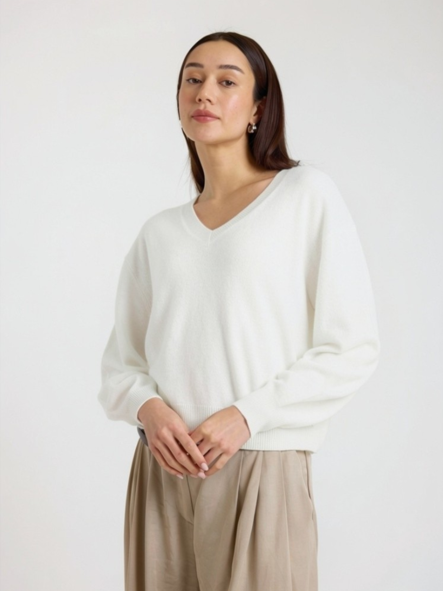 The Matilda V Neck Cashmere Jumper