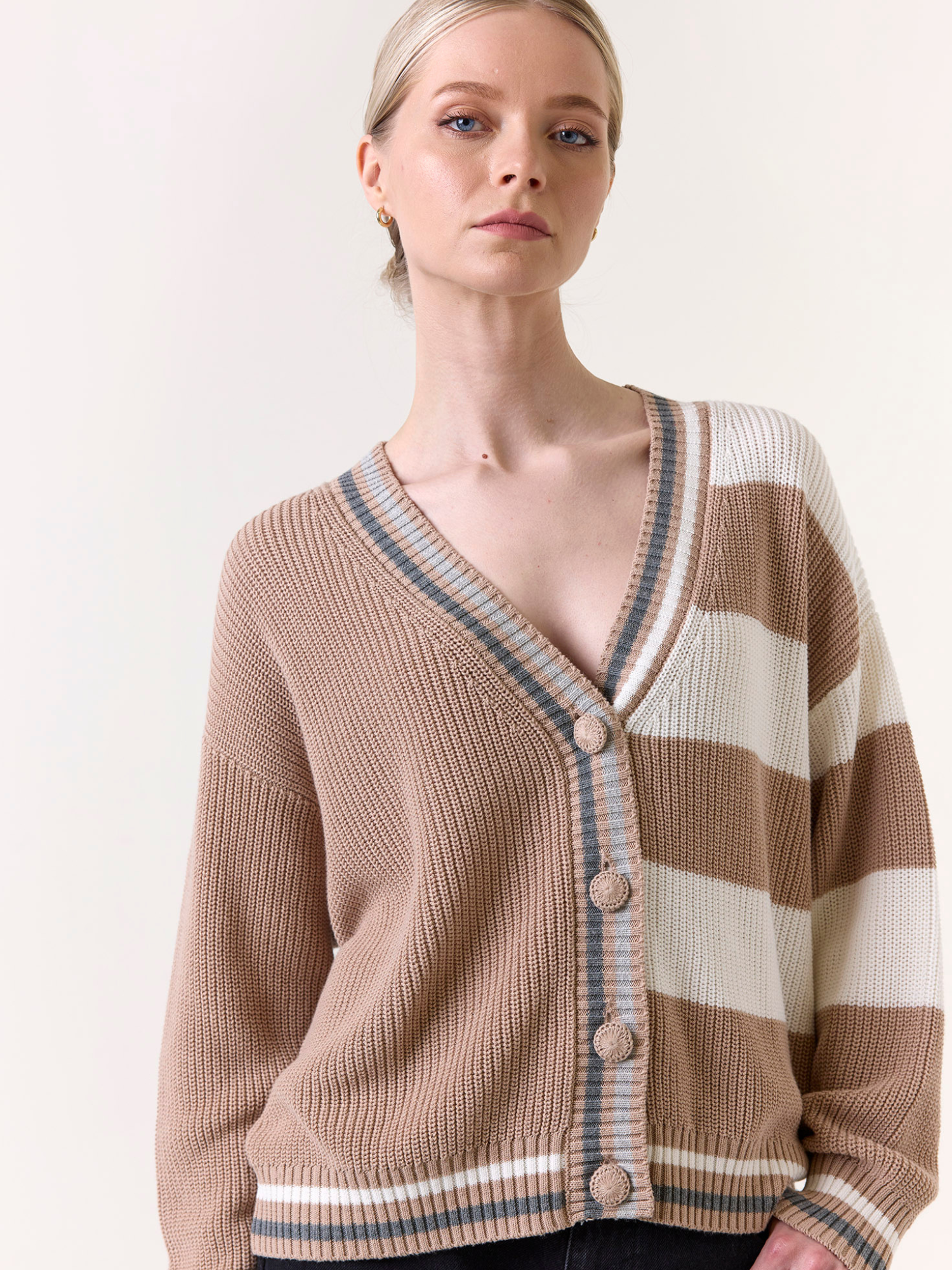 Valarie Stripe Cardigan