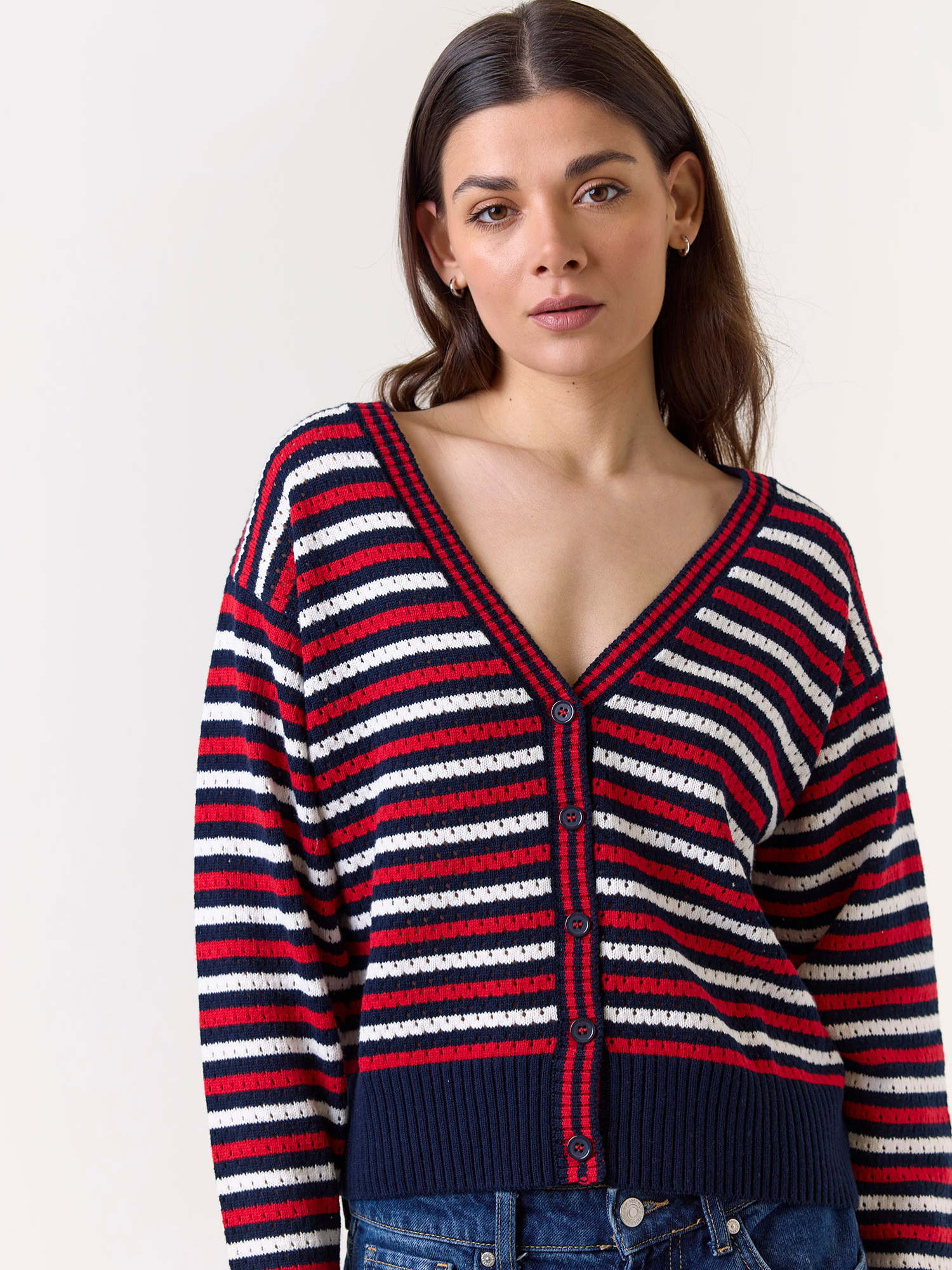 Pamilla Stripe Cardigan