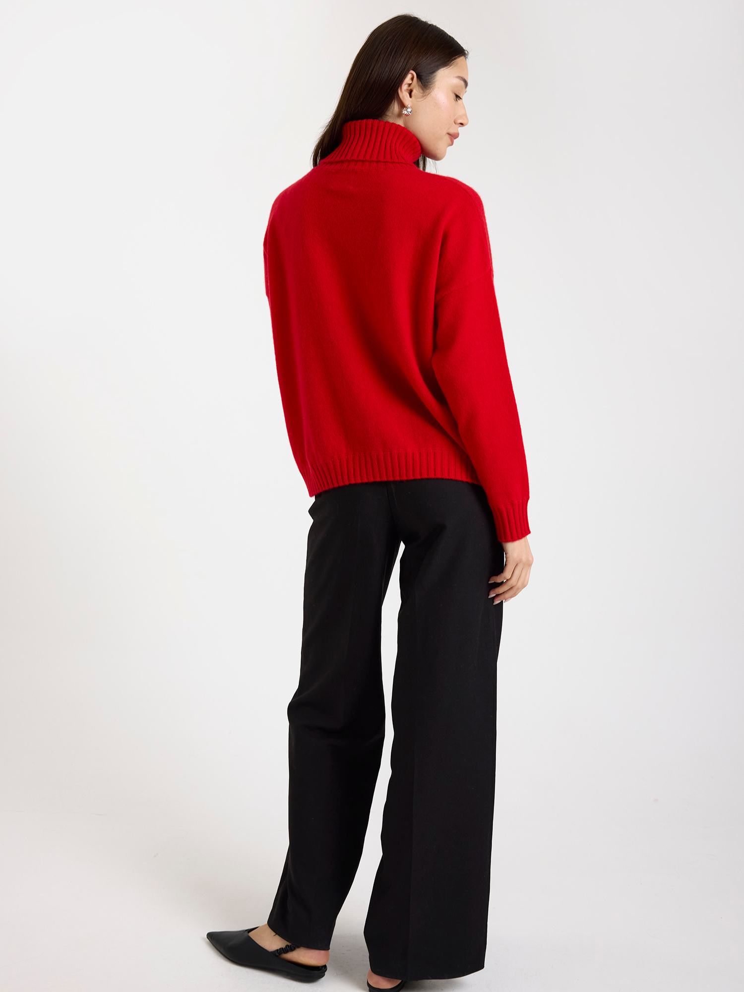 Pippin Cashmere Roll Neck Jumper