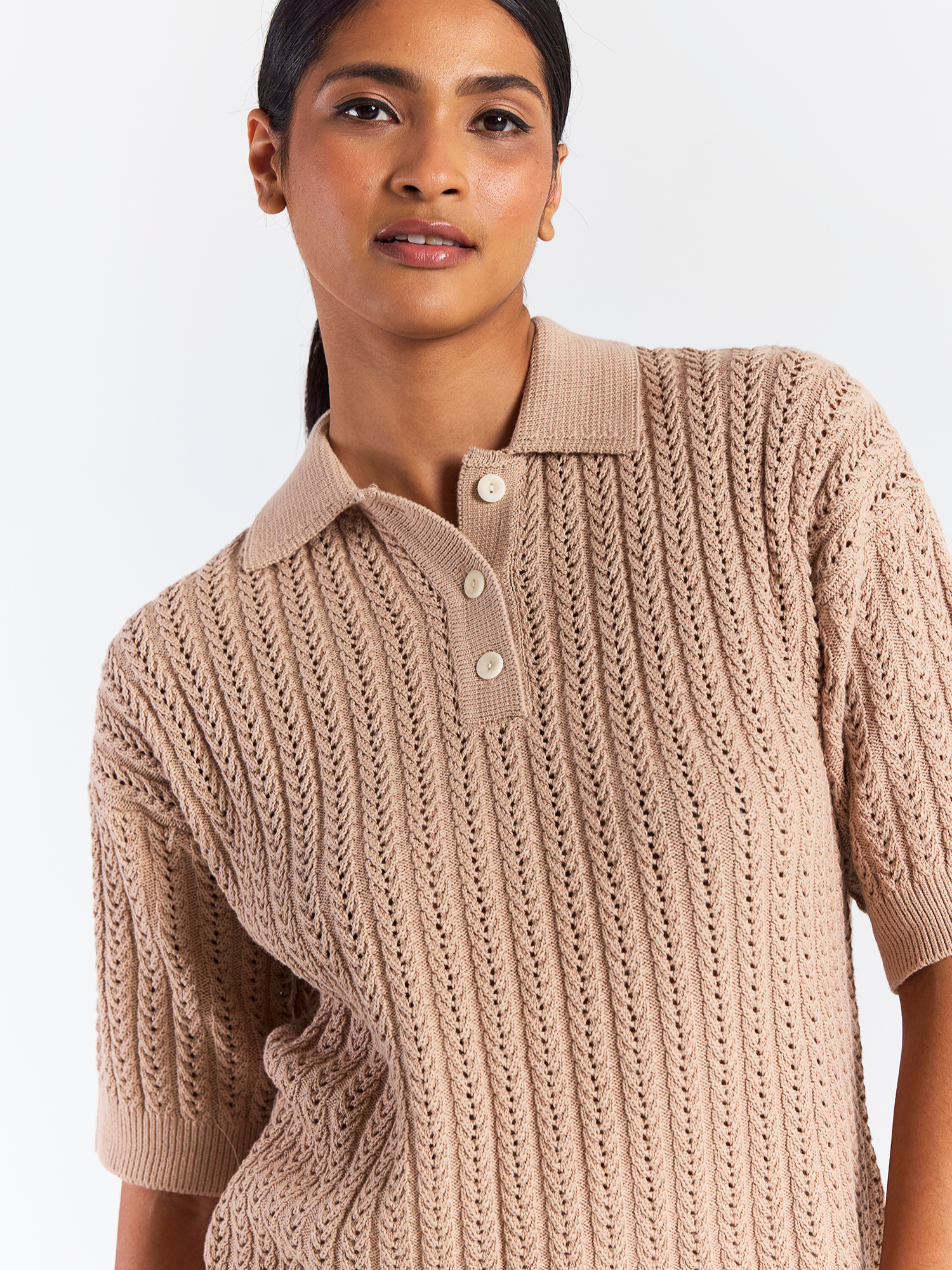 Spring Stitch Polo