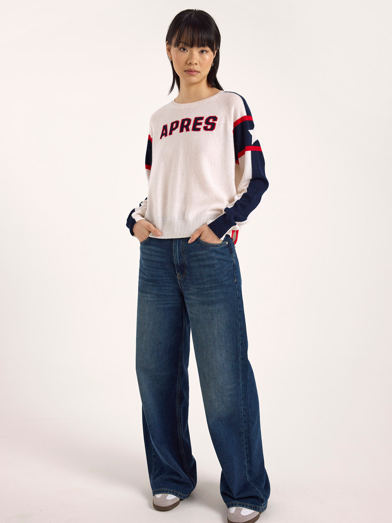 Après Ski Club Cashmere Crew Neck Jumper