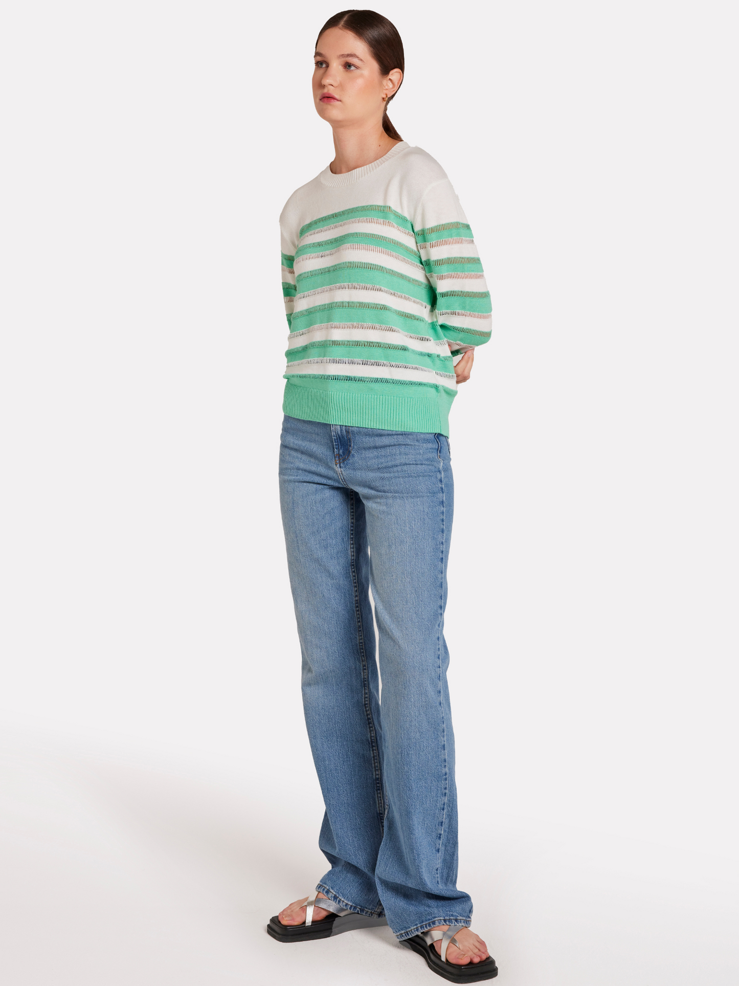 Beach Stripe Crew