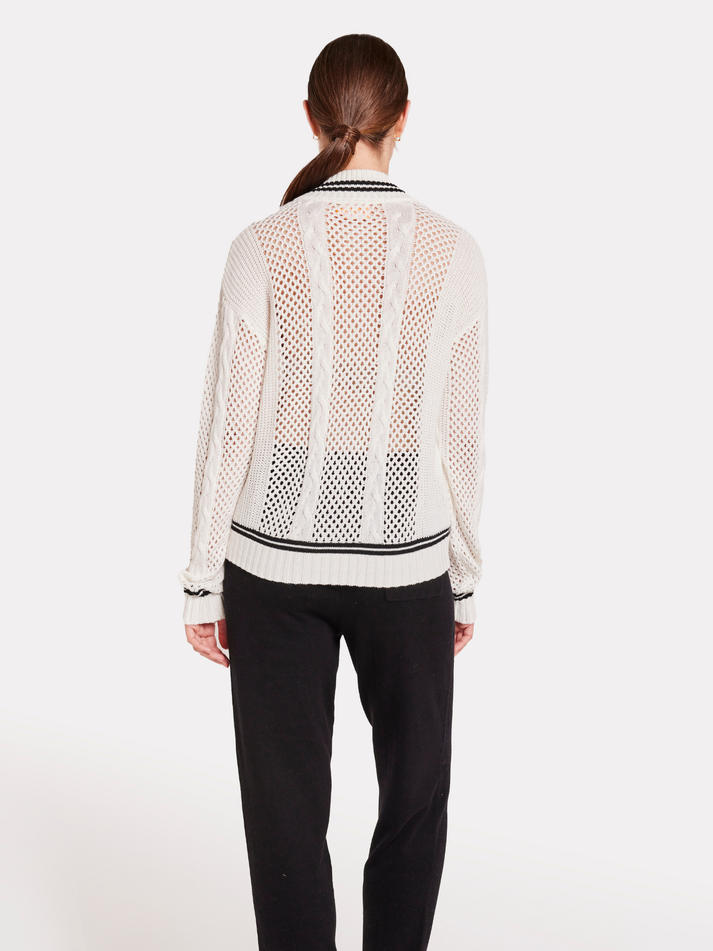 Open Cable Bomber Jacket