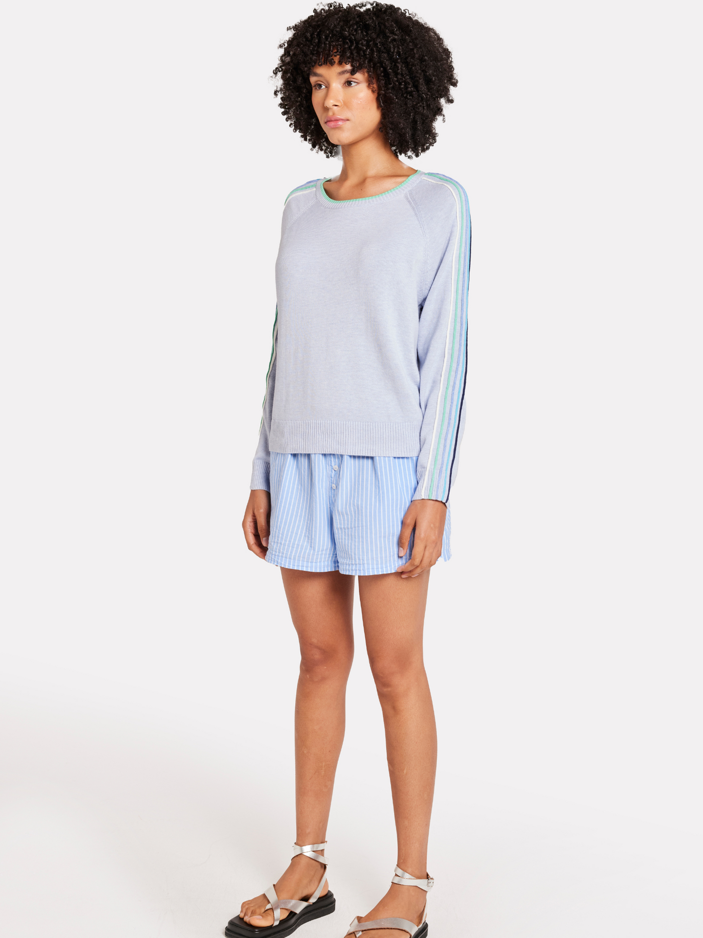 Sporty Stripe Mini Jumper