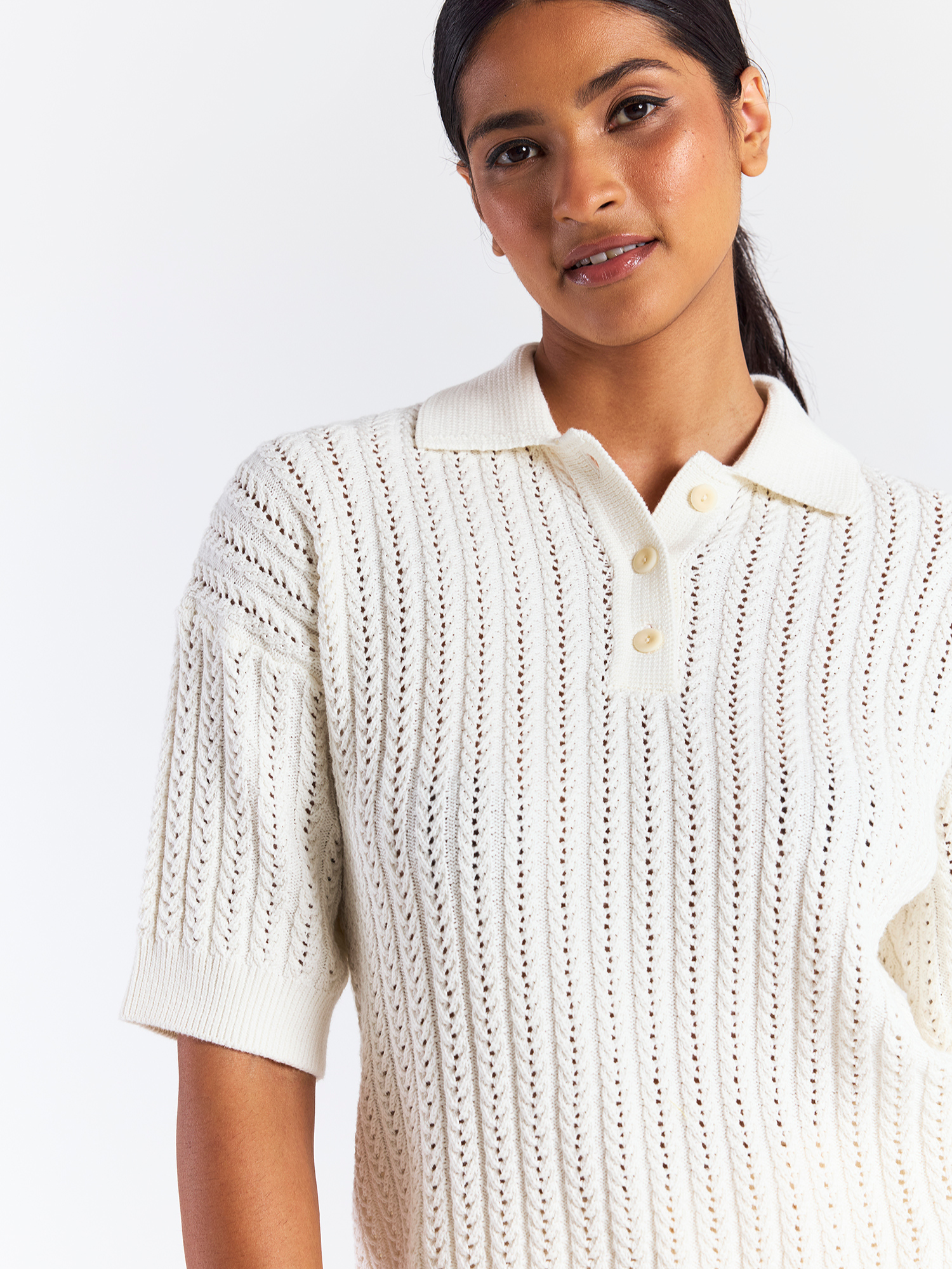 Spring Stitch Polo