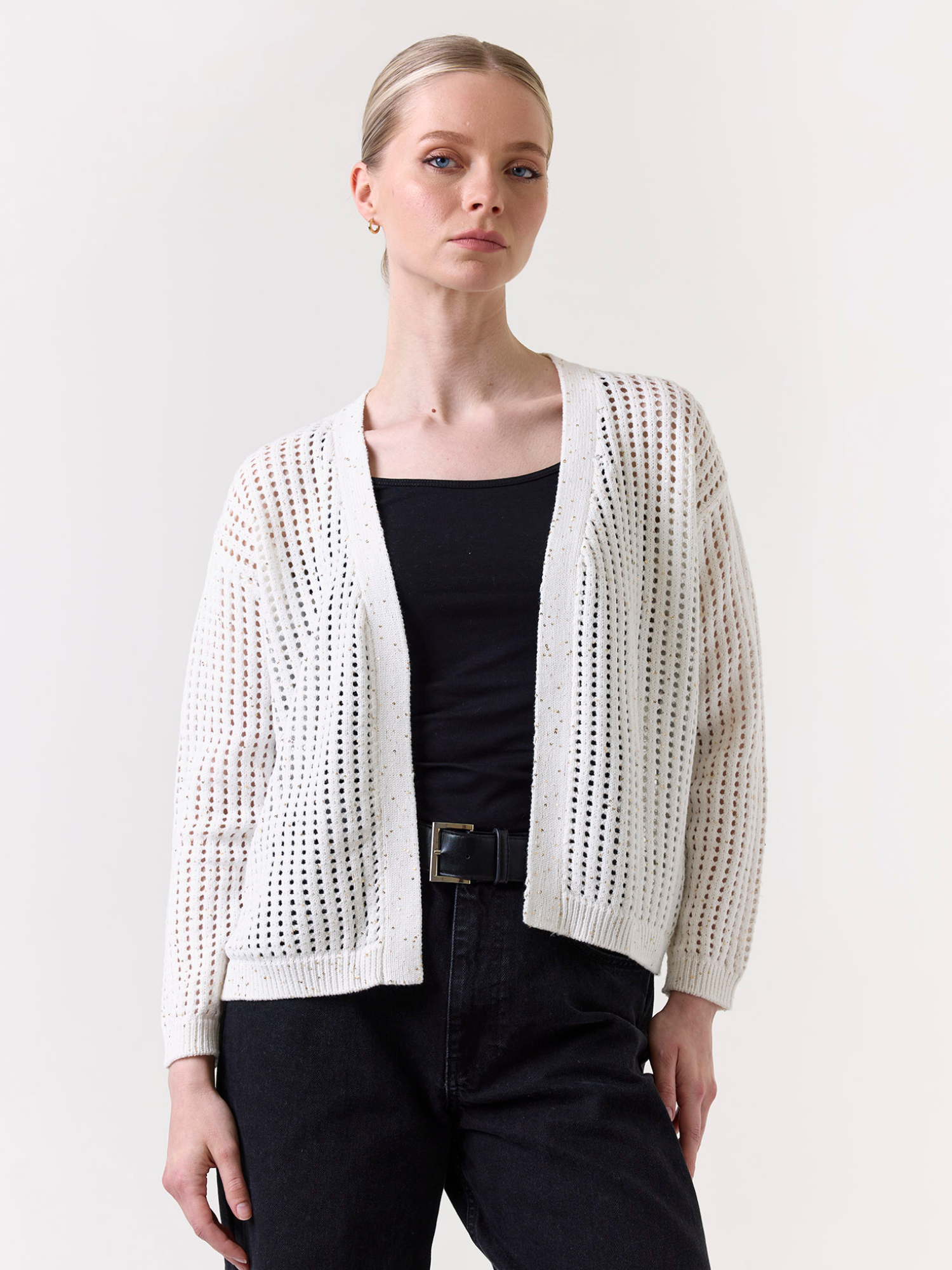 Astrid Sequin Cardigan