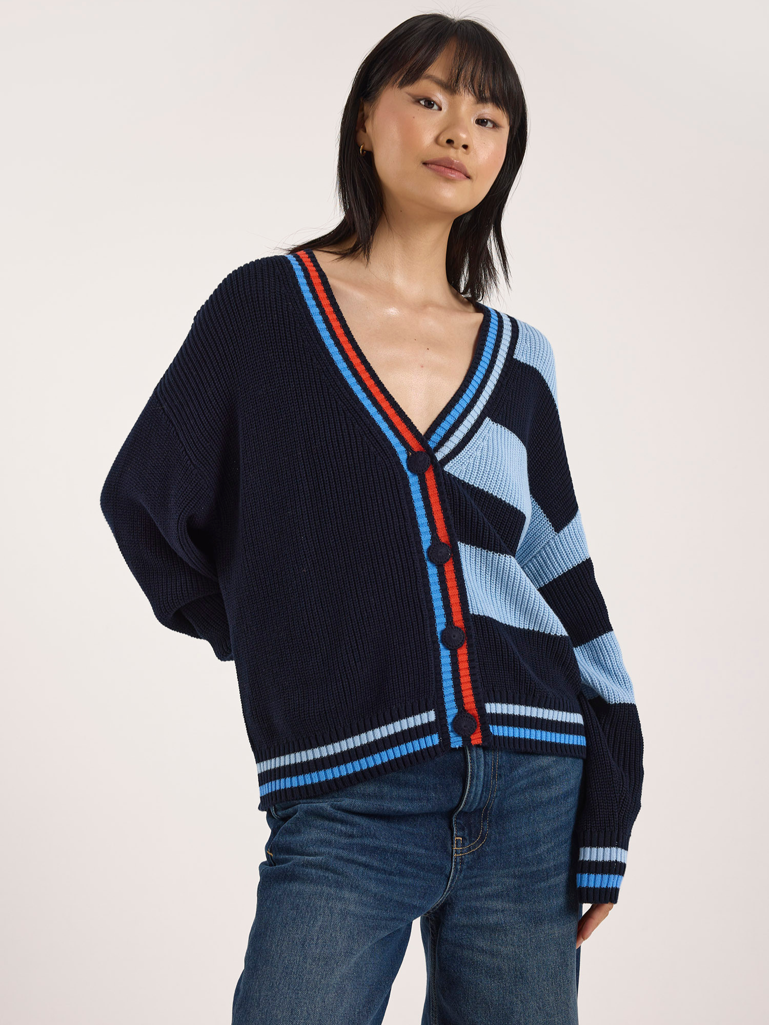 Valarie Stripe Cardigan