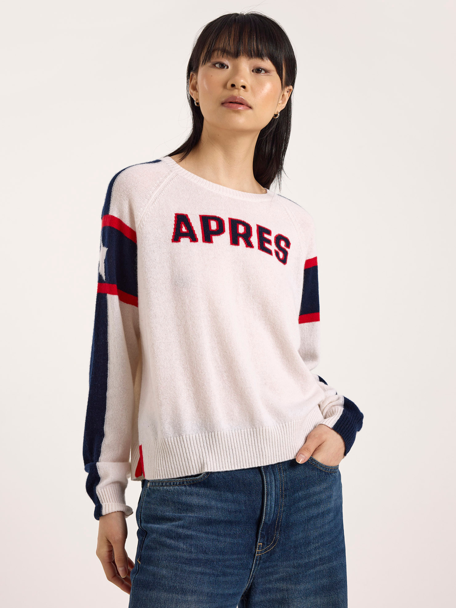 Après Ski Club Cashmere Crew Neck Jumper