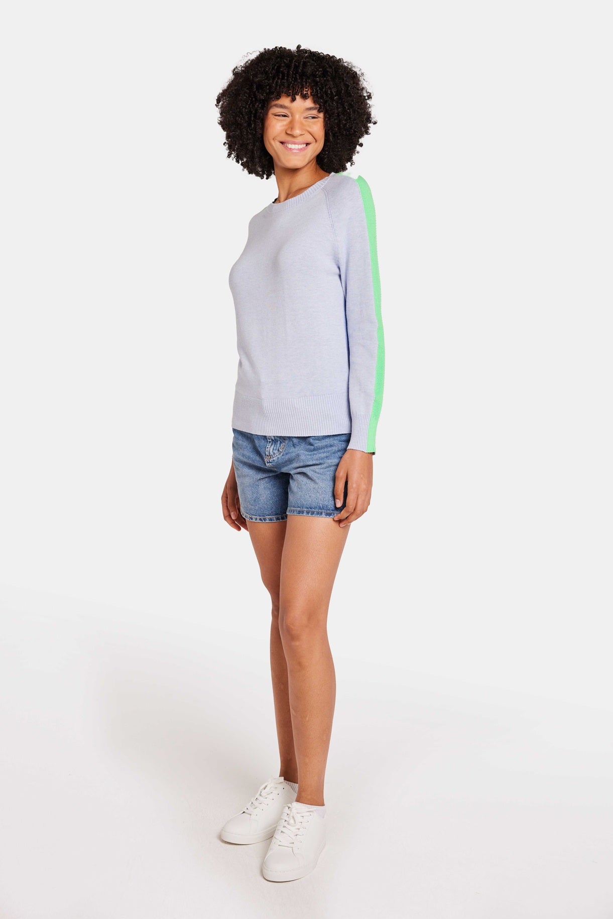 SUMMER STRIPE UP CREW
