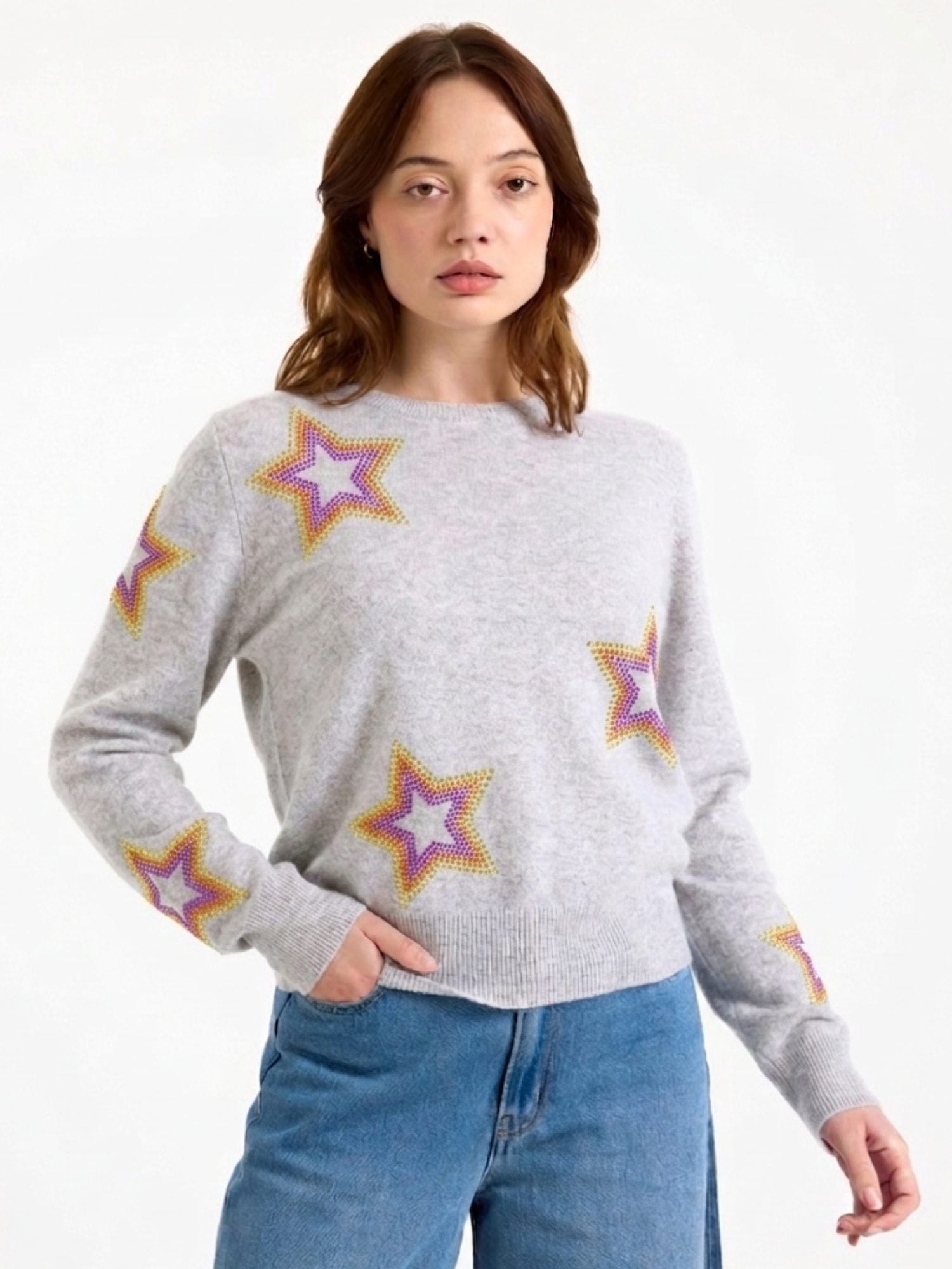 Star Dust Cashmere Crew