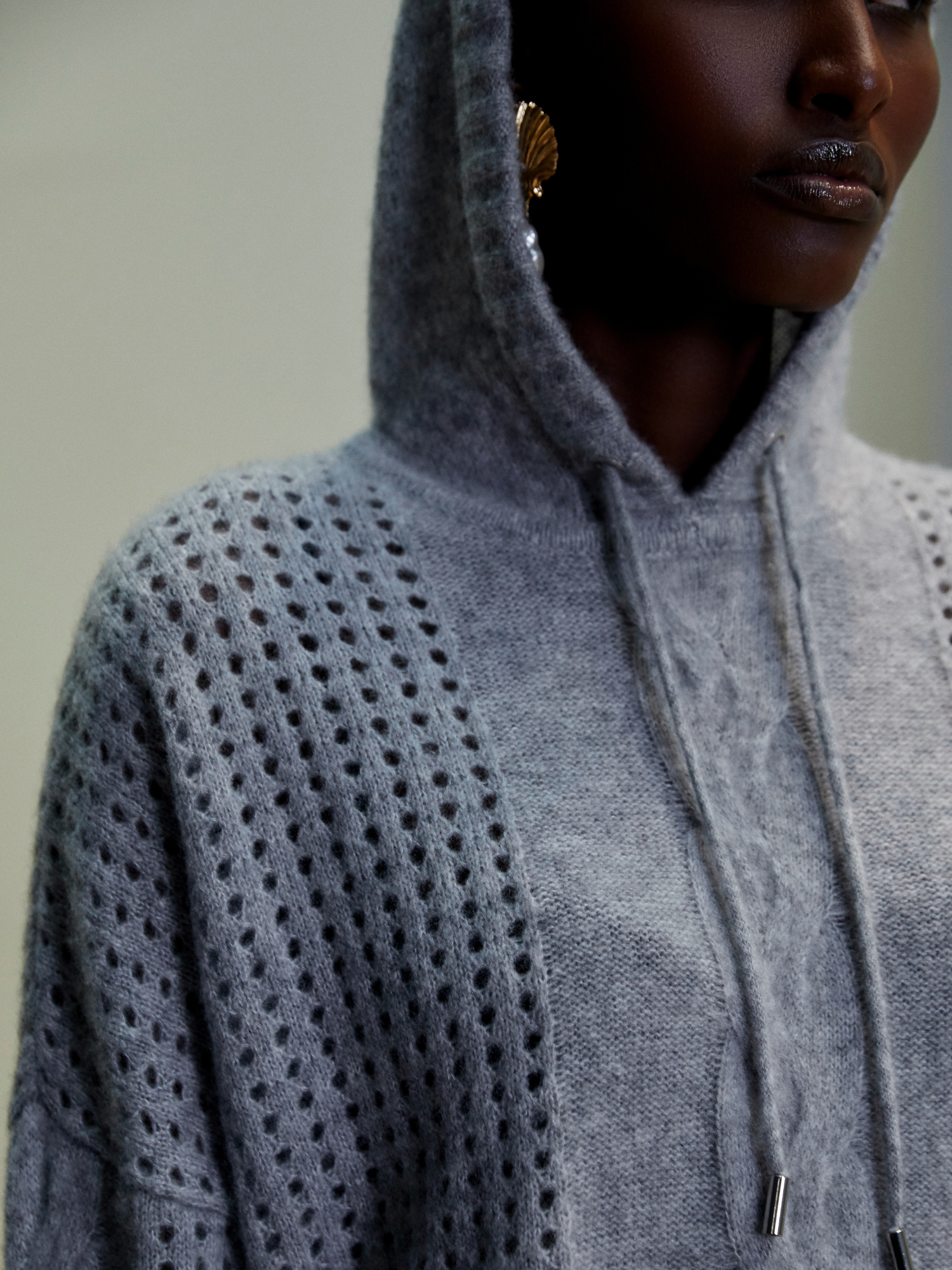 AMARA CABLE HOODIE