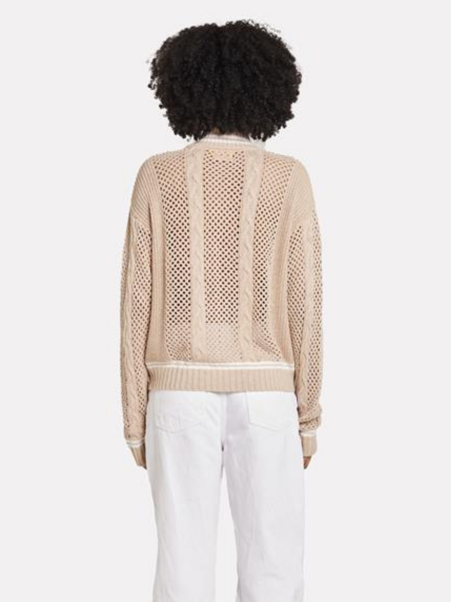 Open Cable Bomber Jacket