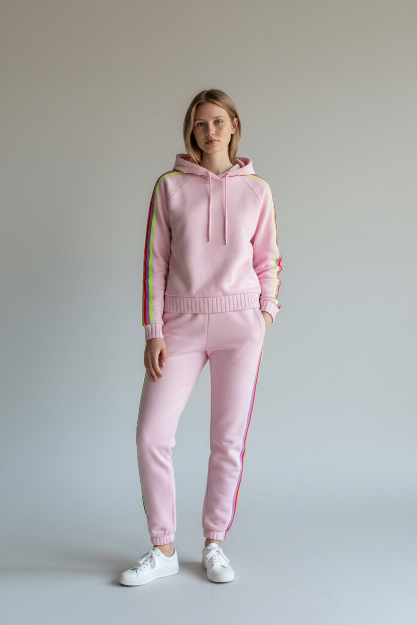 SHAE STRIPE HOODIE