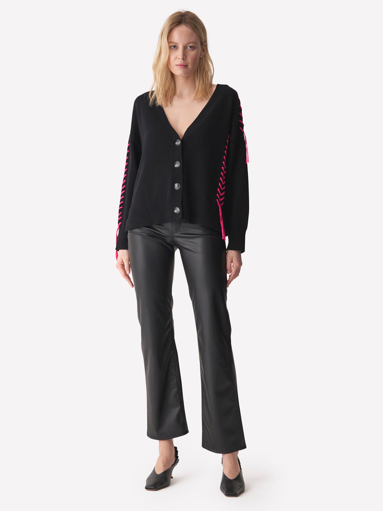 PRESLEY PLAIT CARDI