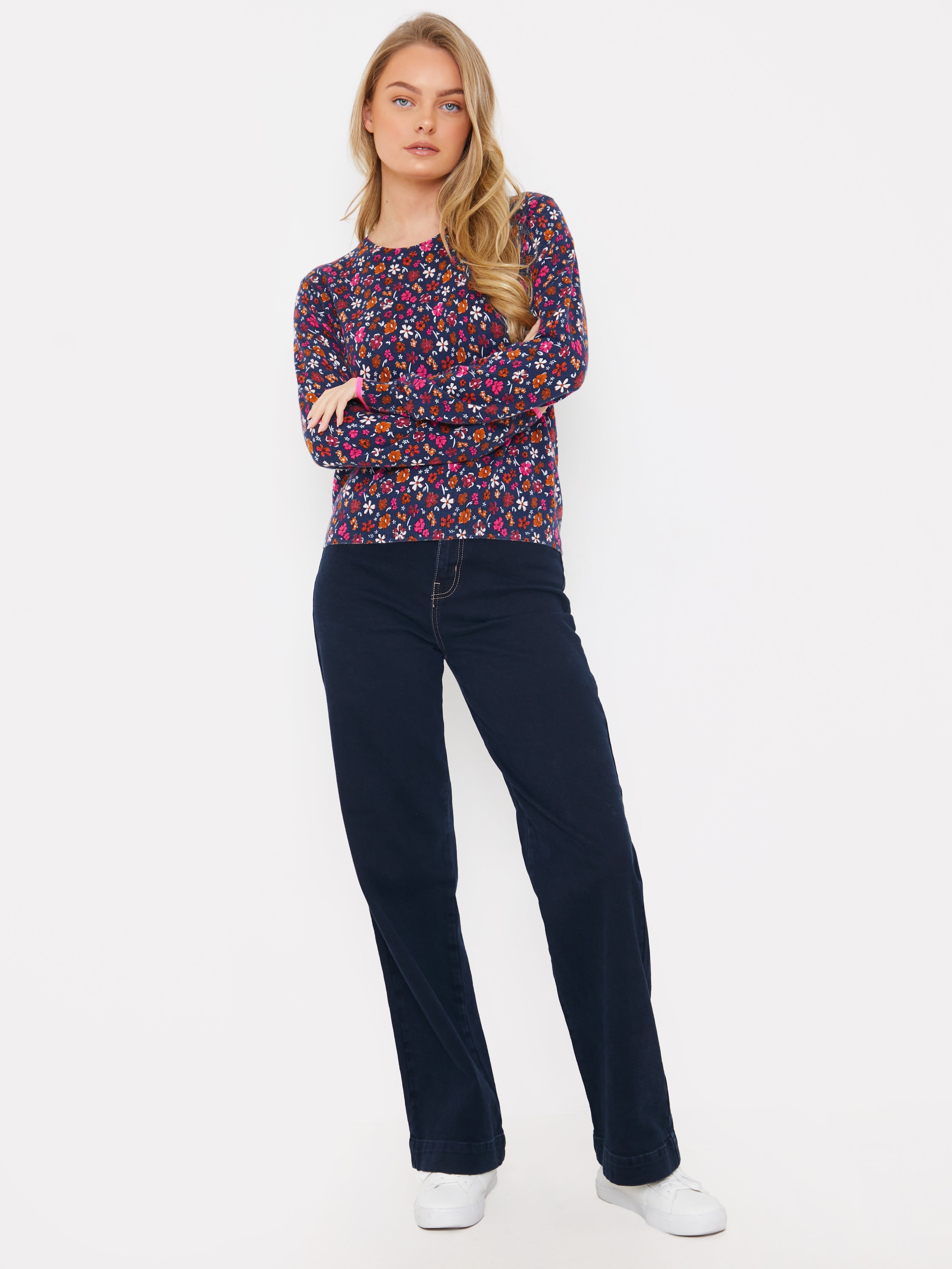 DITSY FLORAL CREW