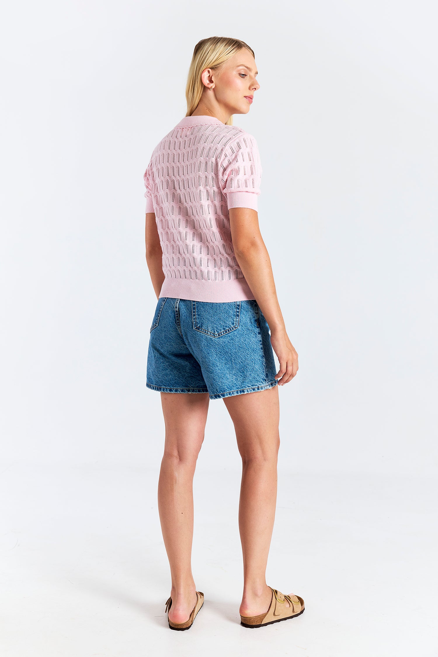 Scallop Trim Pretty Polo