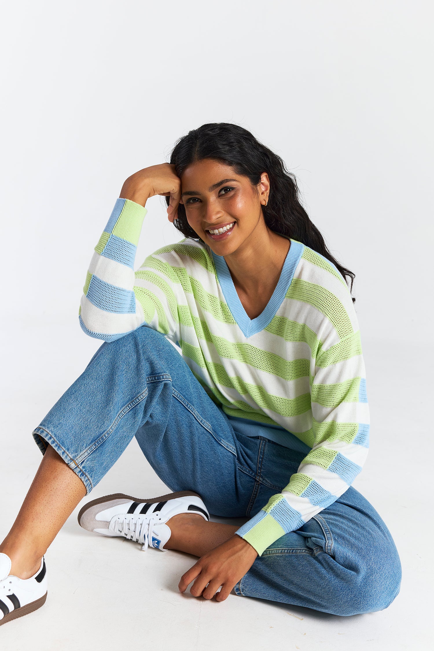 MESH STRIPE V