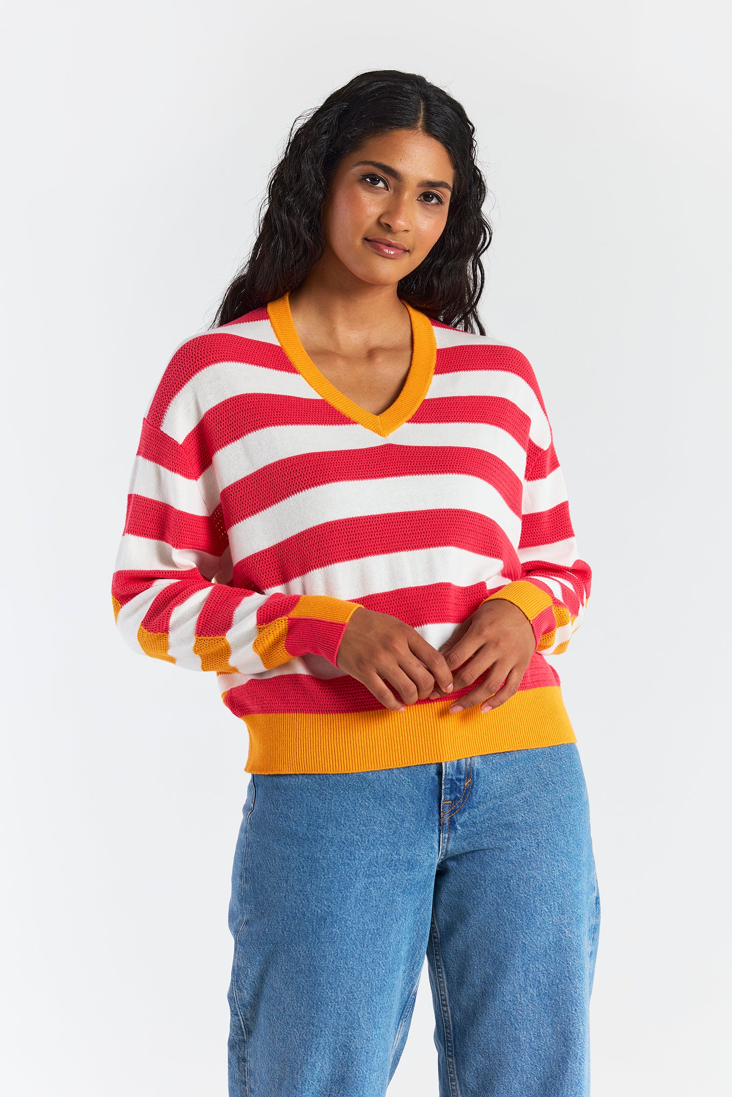 MESH STRIPE V