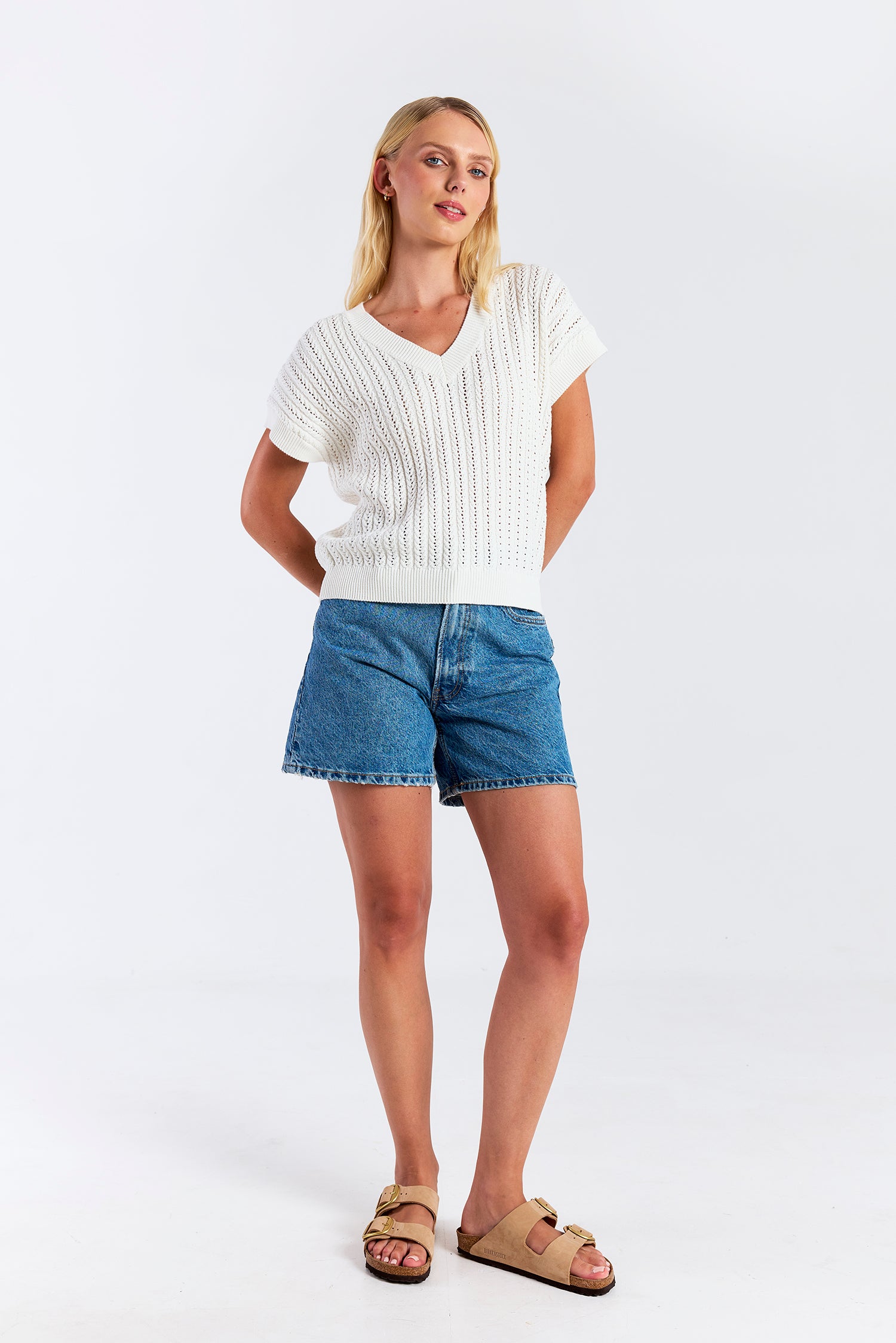 SPRING STITCH TEE