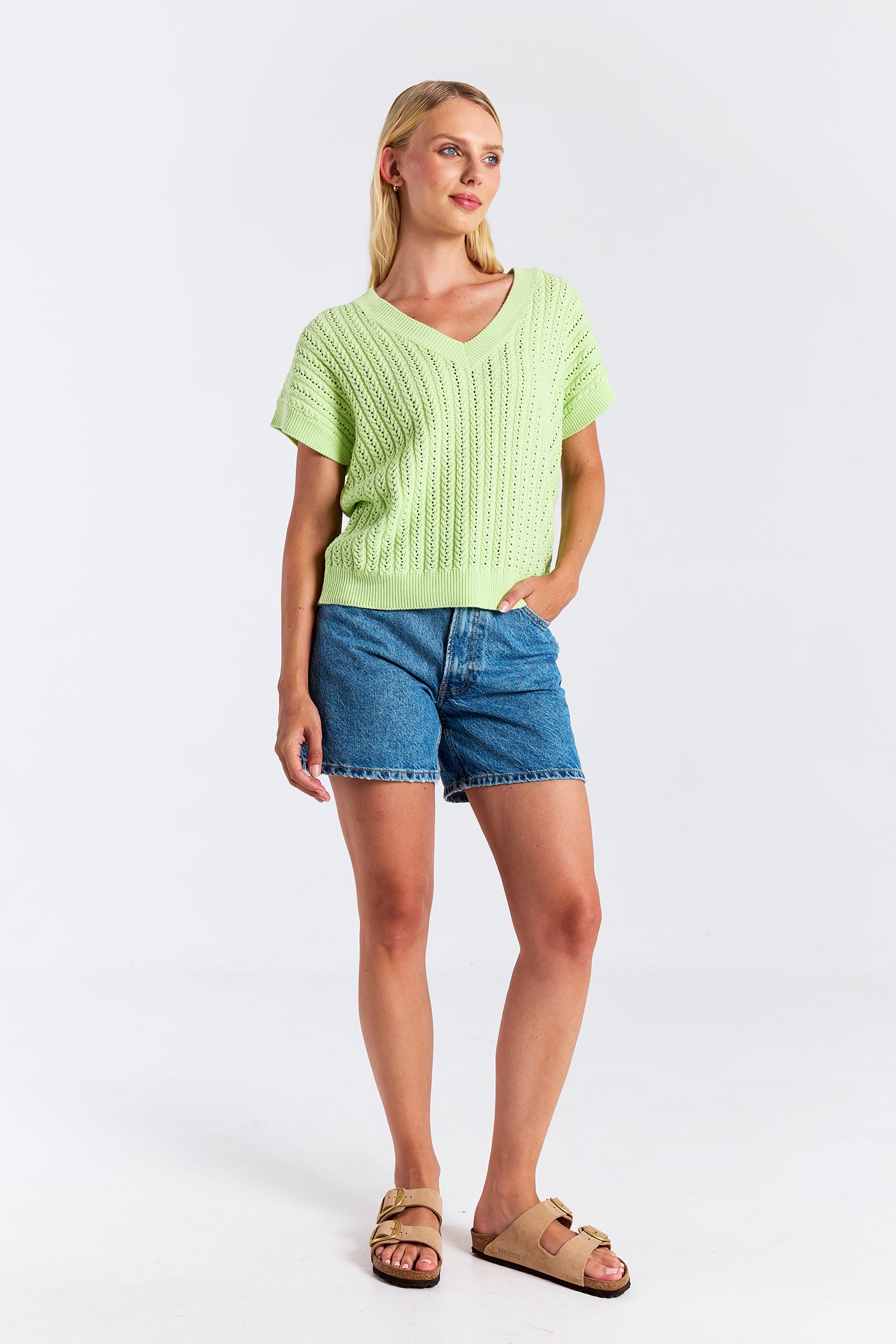 SPRING STITCH TEE