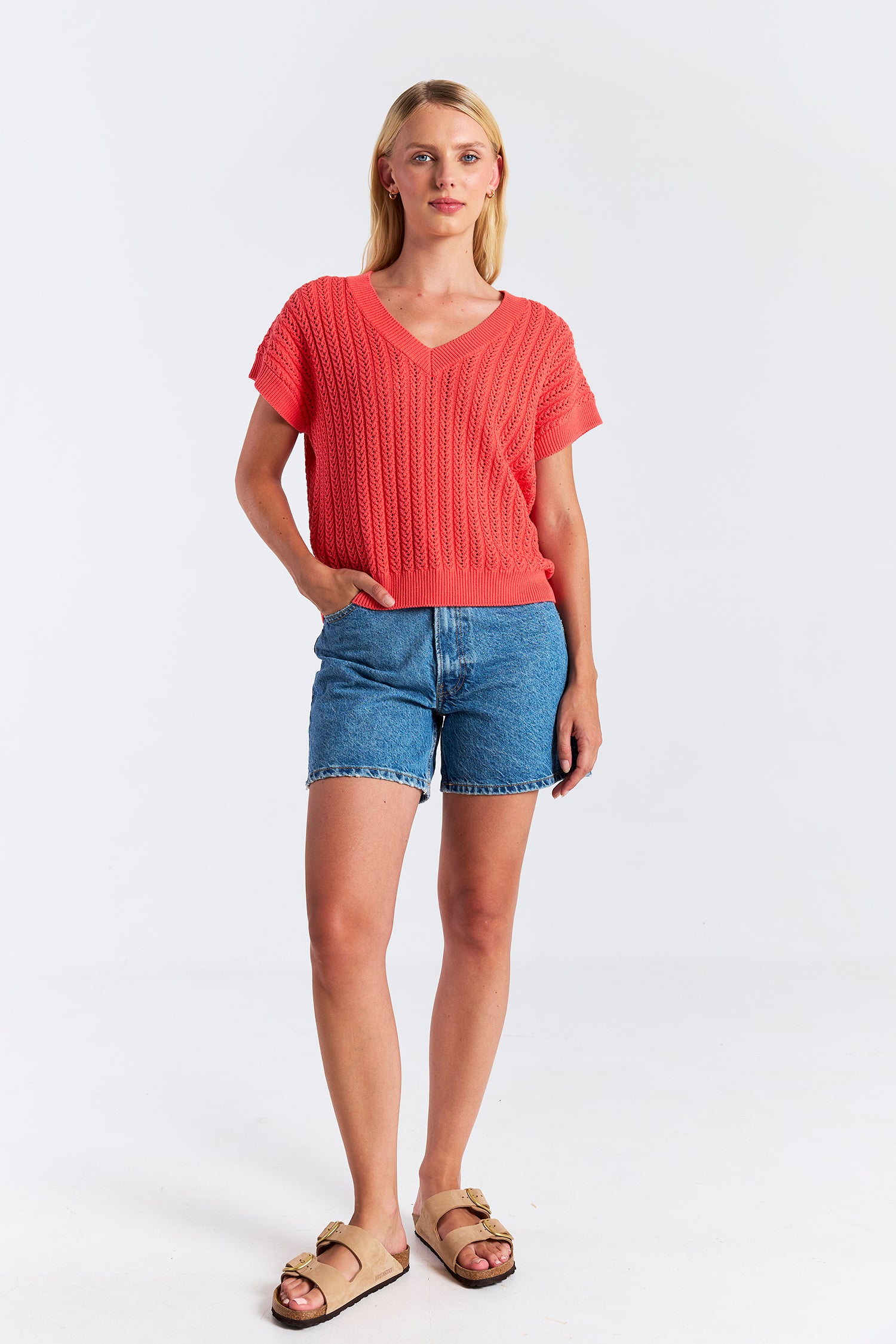 SPRING STITCH TEE