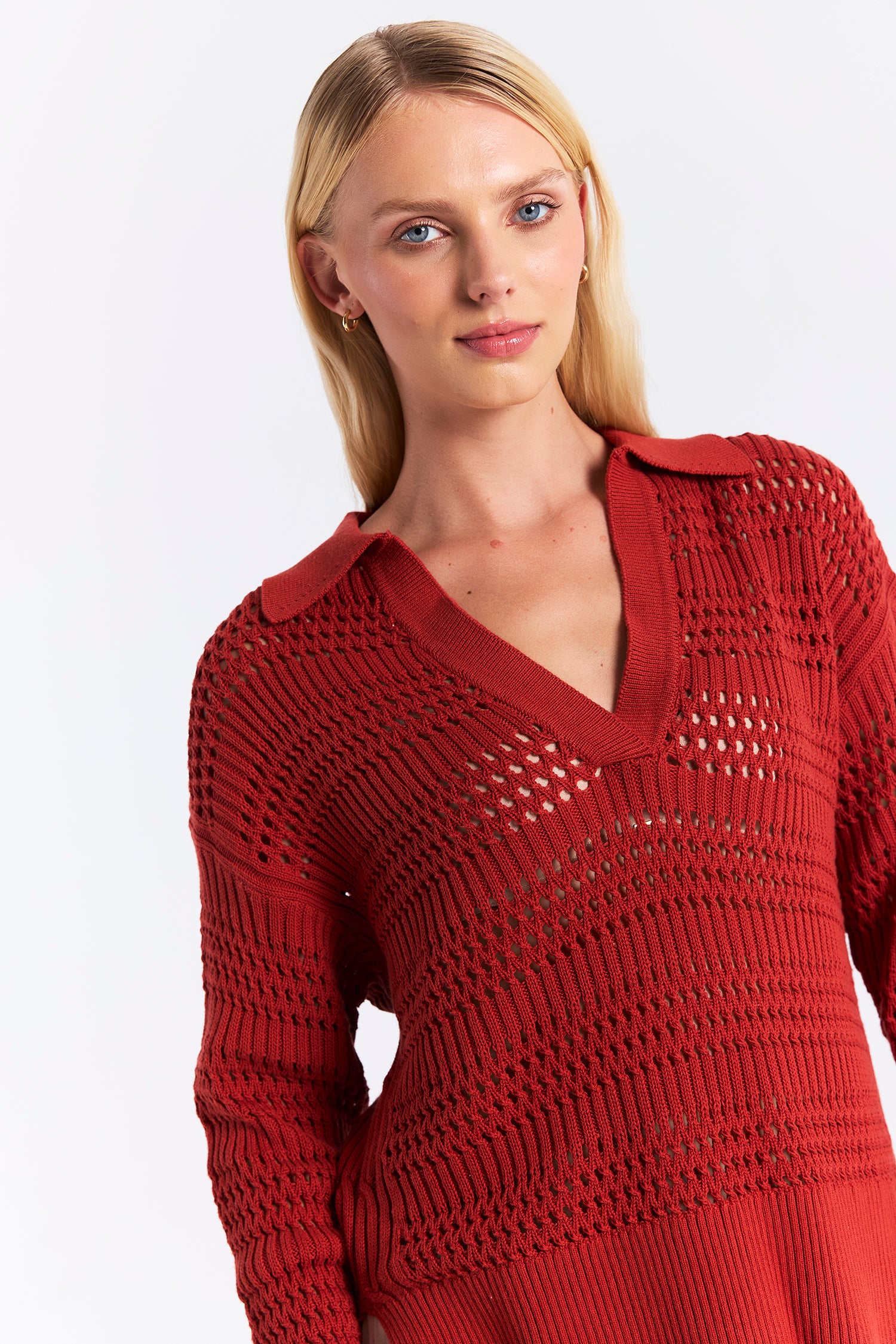 TWIST STITCH POLO