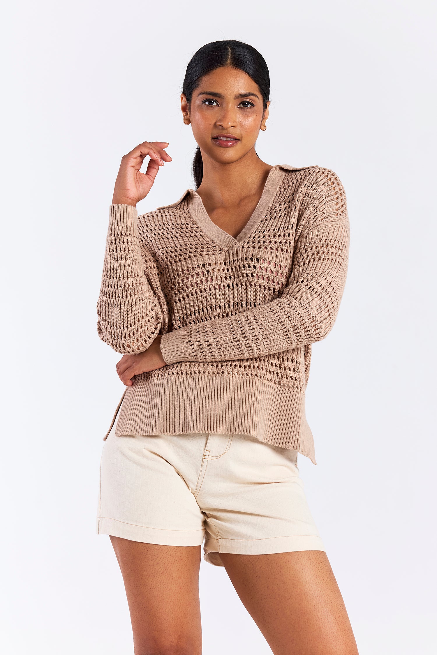 TWIST STITCH POLO