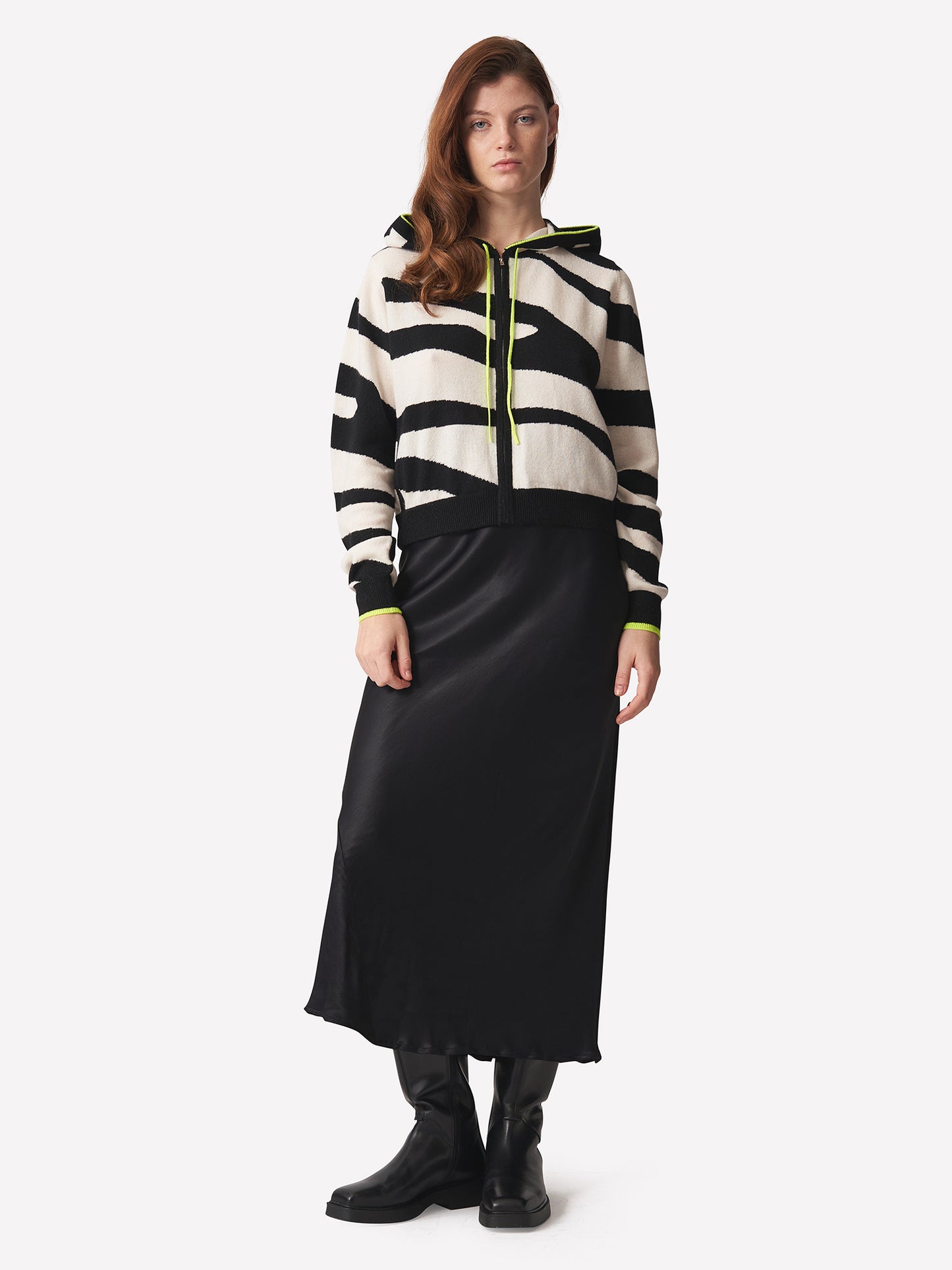 Sporty Zebra Hoodie