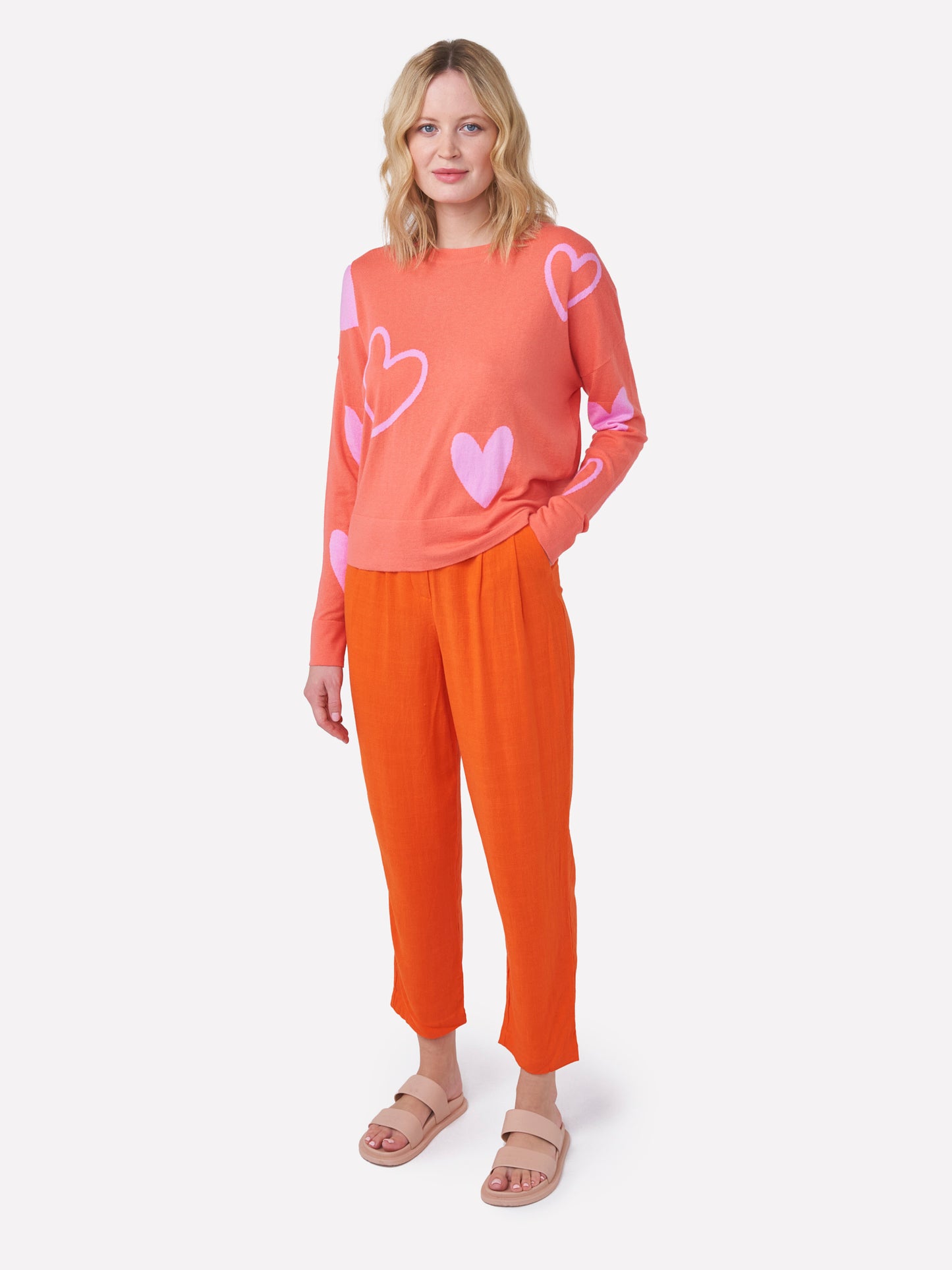 Heart Victory Crew Neck Jumper