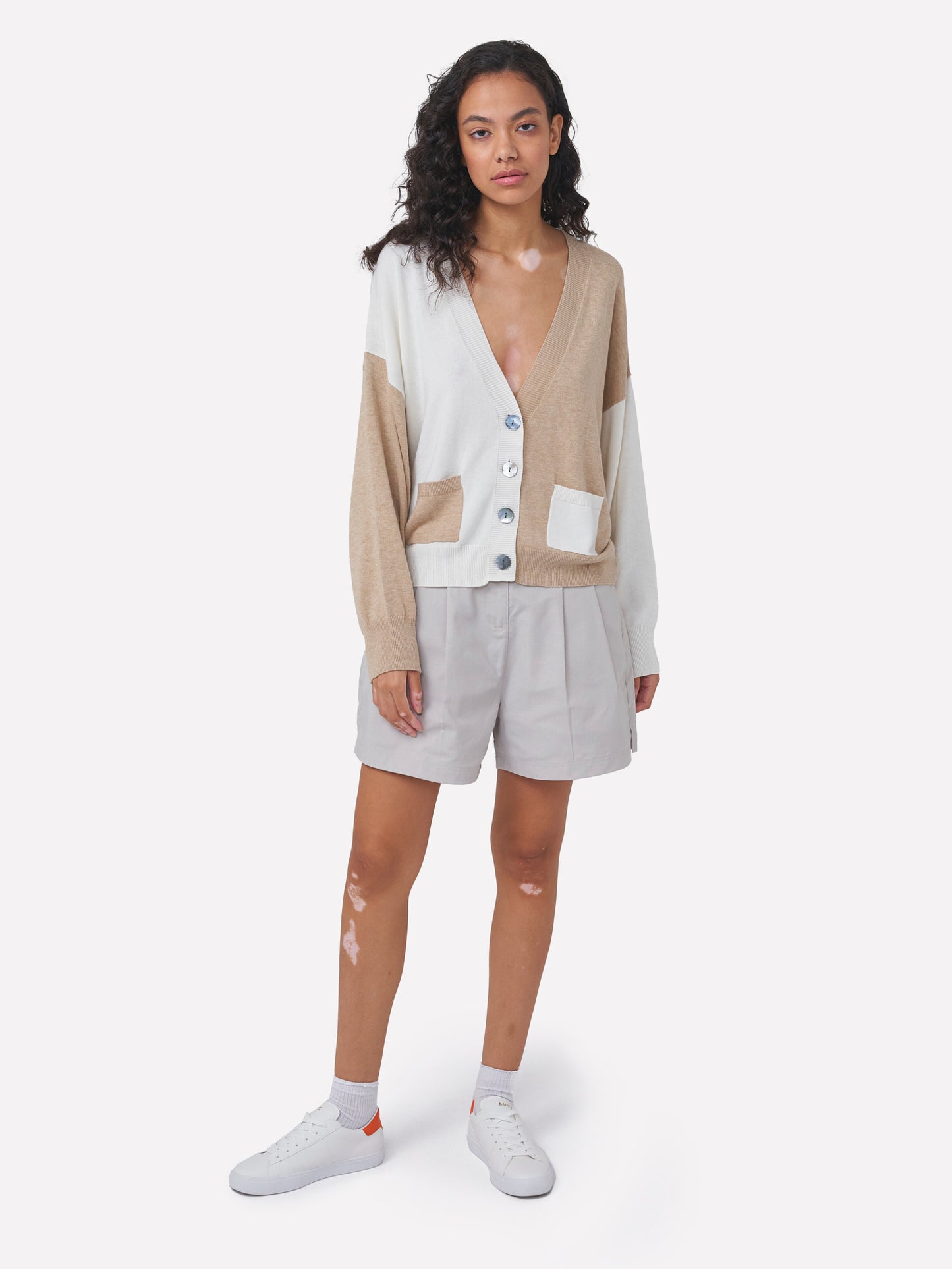 Half And Half Cardigan