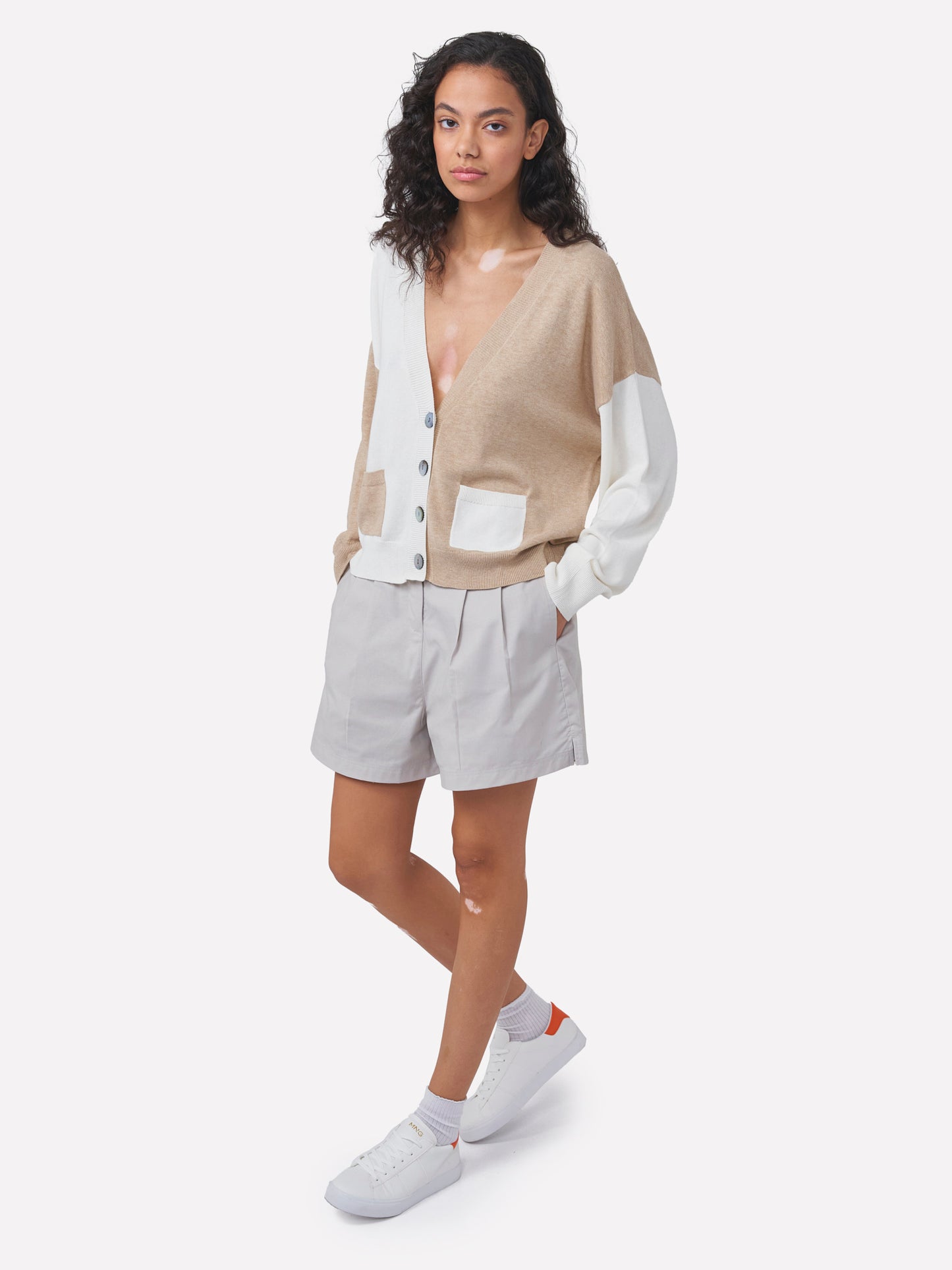 Half And Half Cardigan