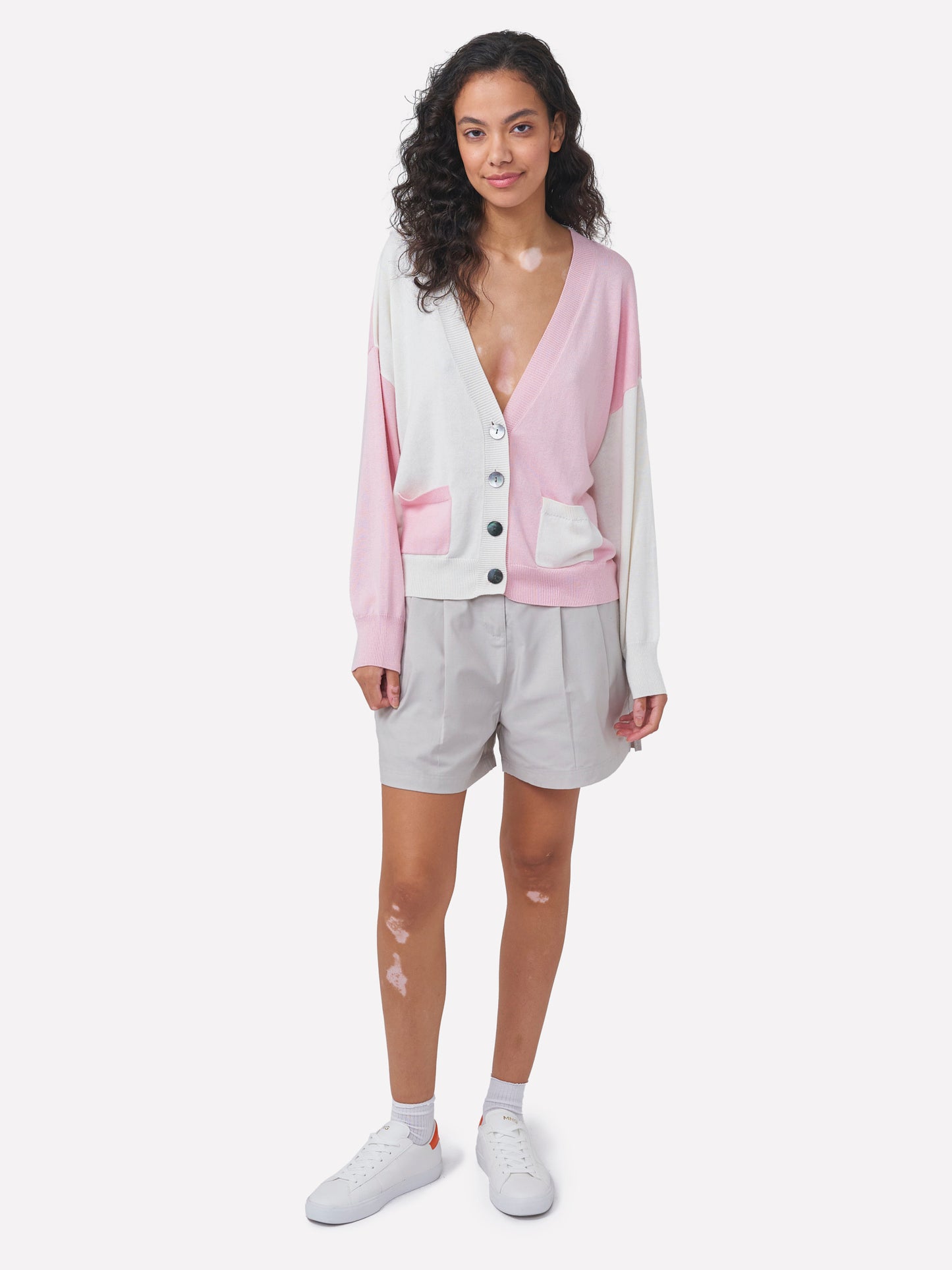 Half And Half Cardigan