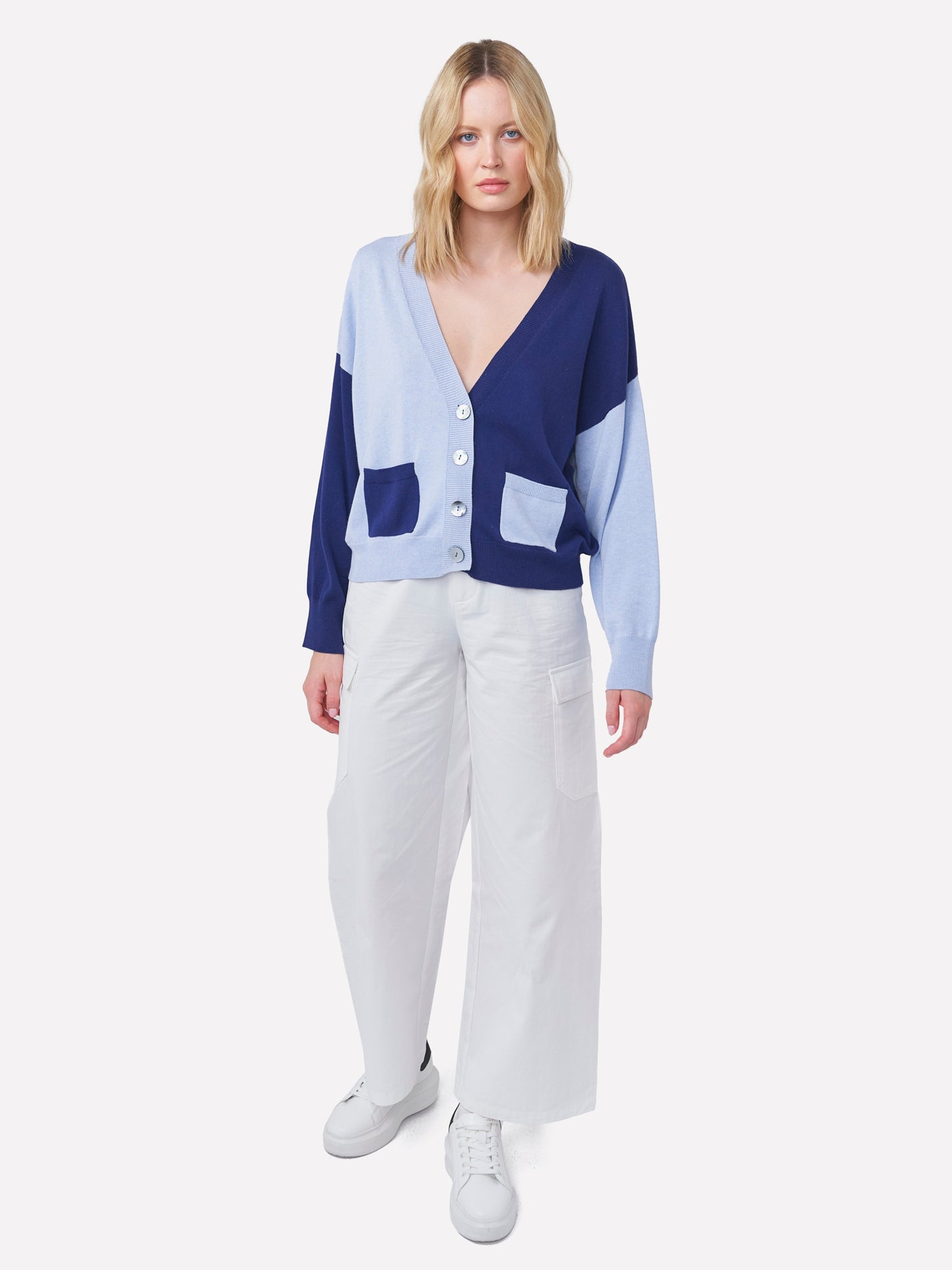 Half And Half Cardigan