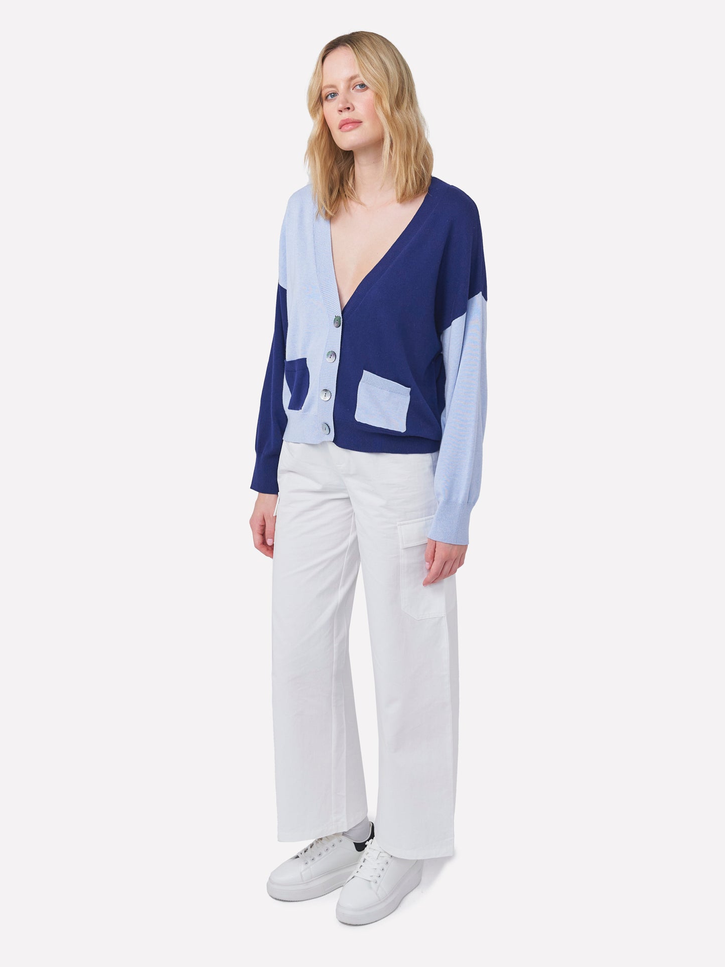 Half And Half Cardigan