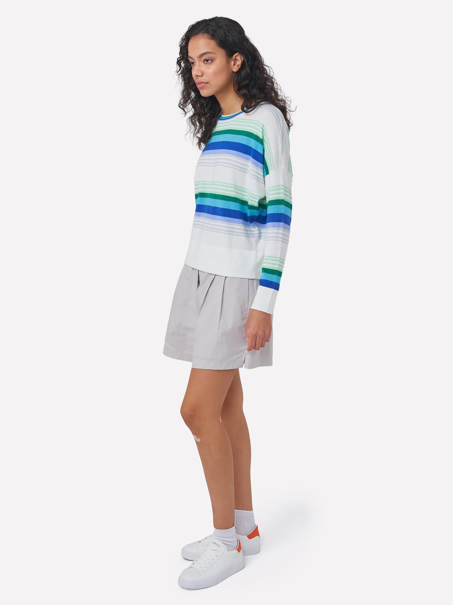 Gradient Nautical Stripe Jumper