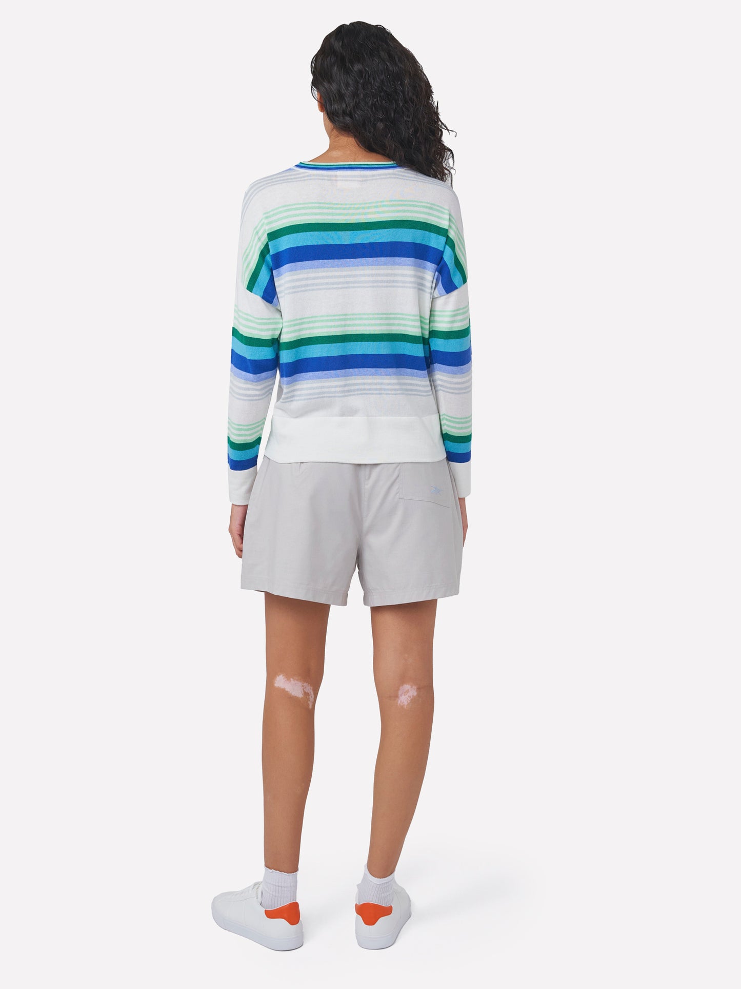 Gradient Nautical Stripe Jumper