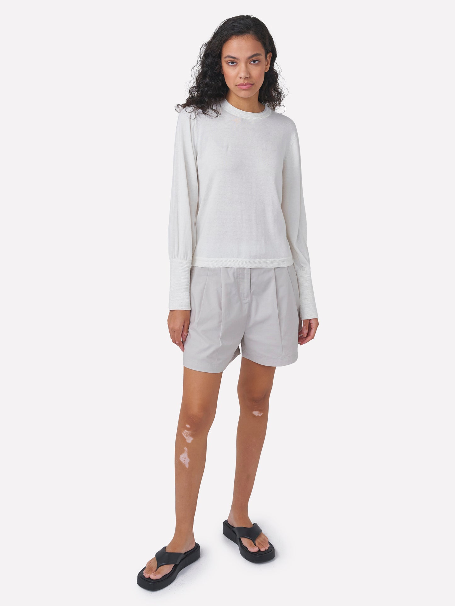 Zig Zag Stitch Bijou Jumper
